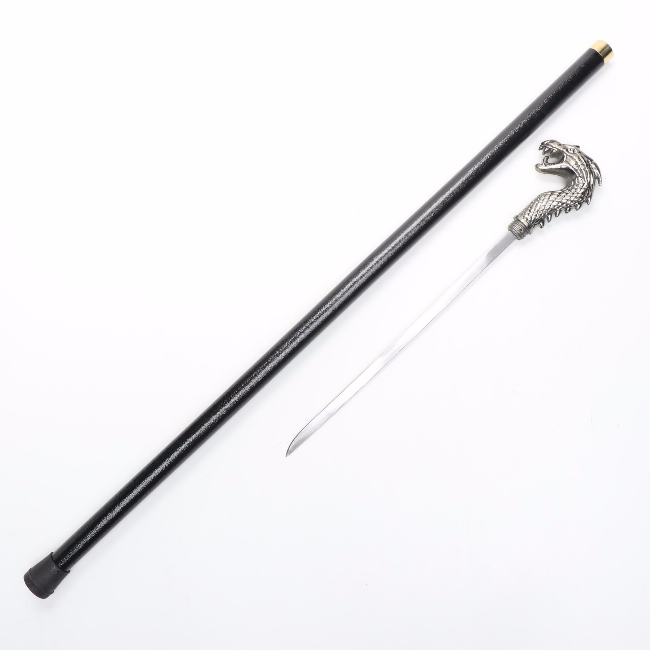 Snarling Dragon Sword Cane