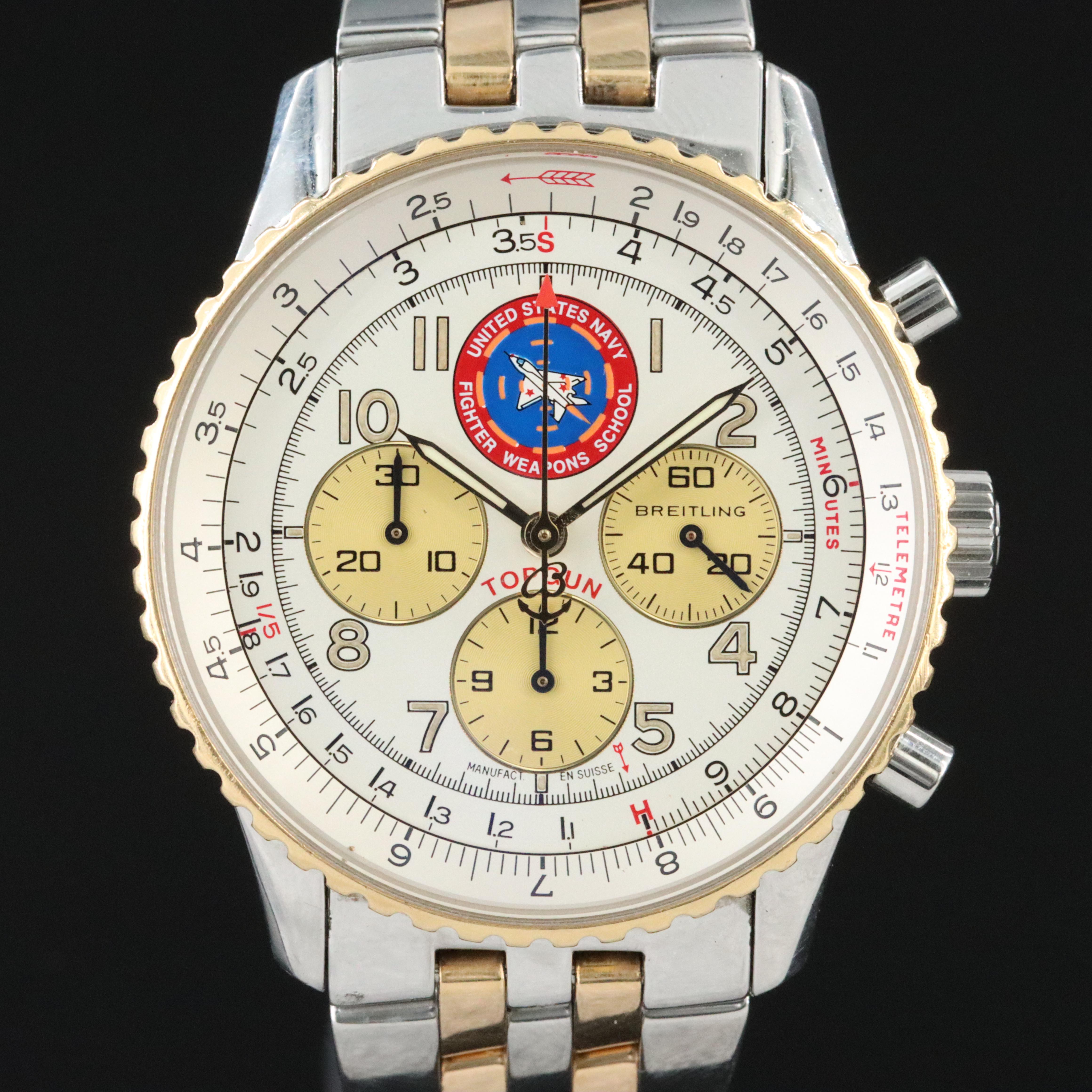 Breitling Top Gun Limited Edition D3002112 Navitimer 92 Watch