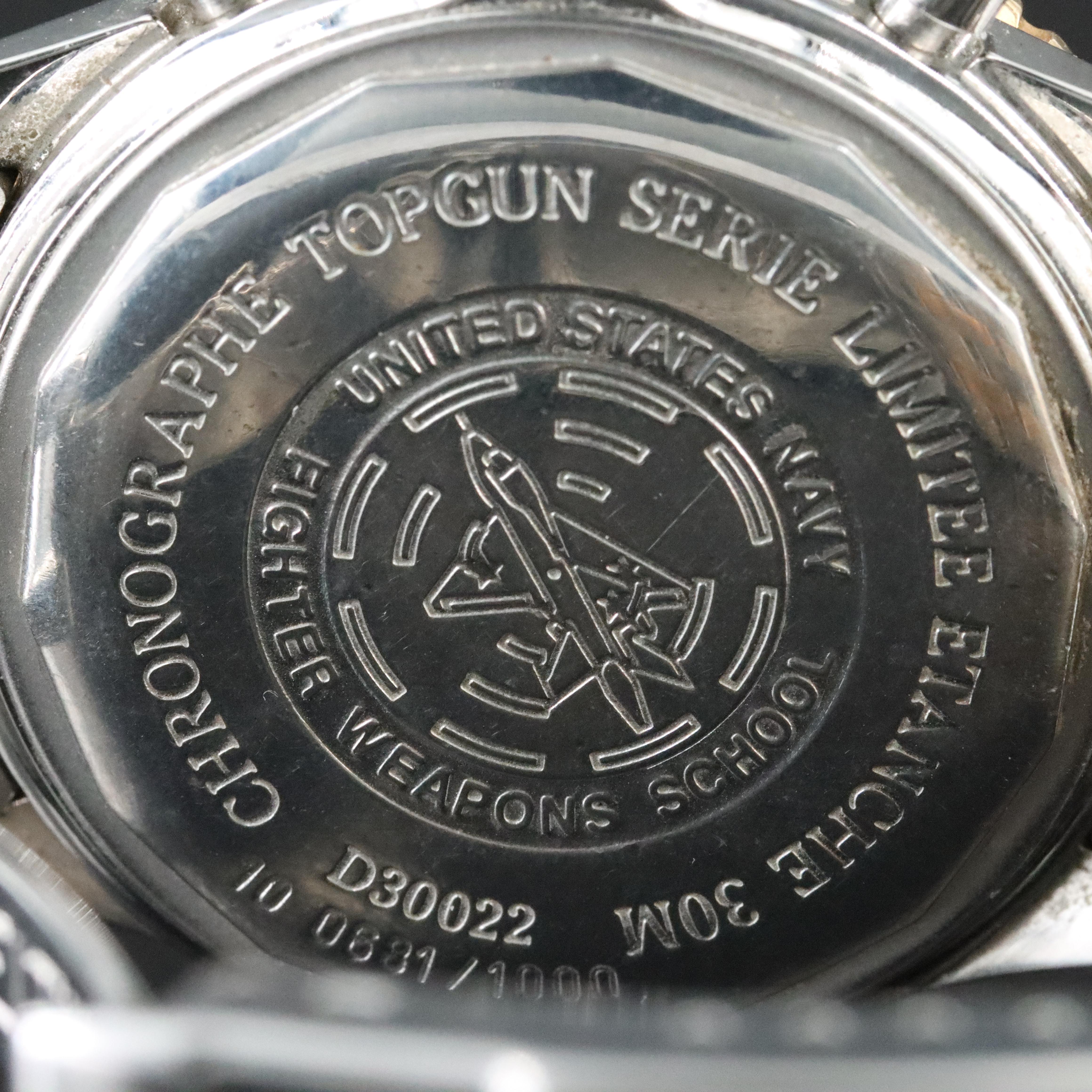 Breitling Top Gun Limited Edition D3002112 Navitimer 92 Watch