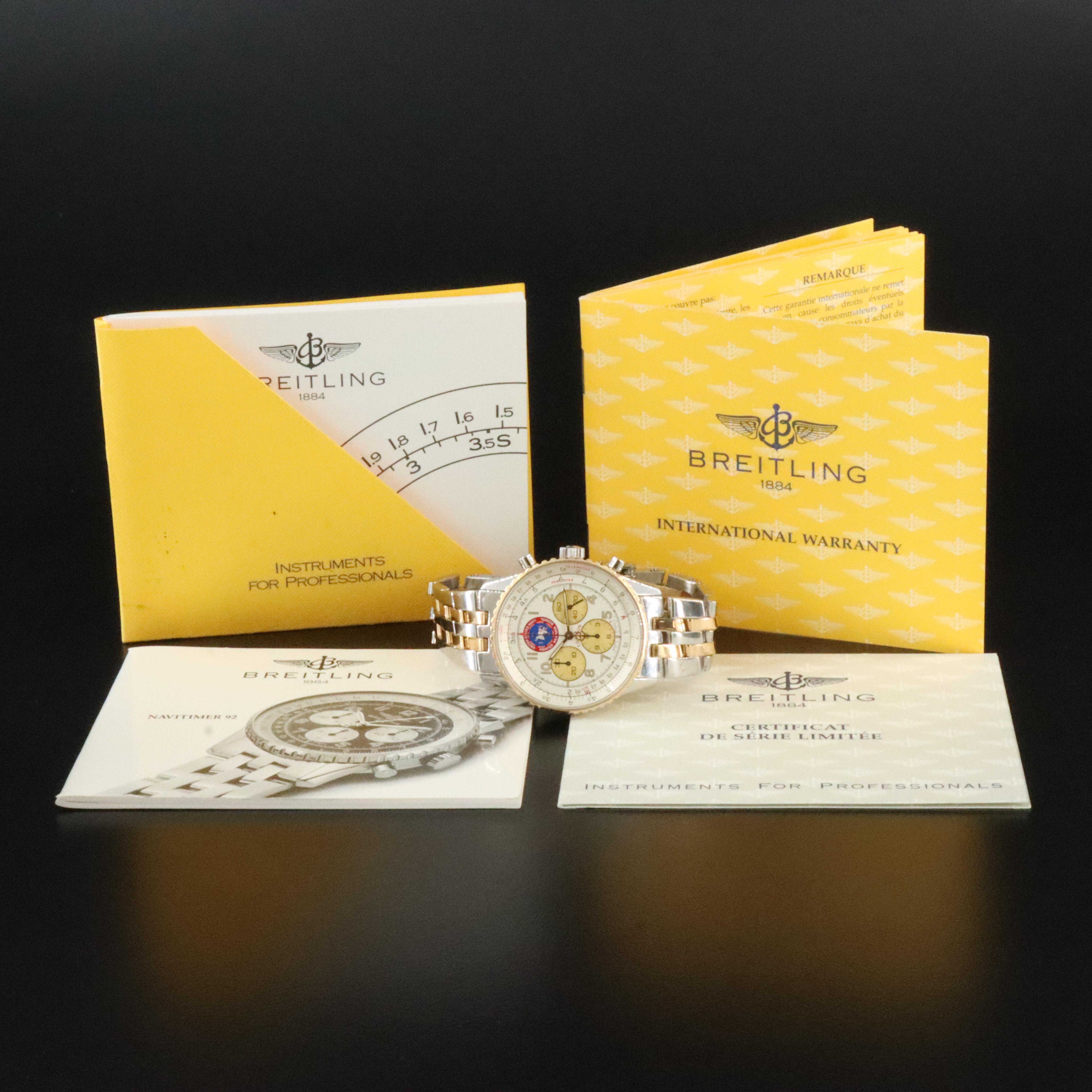 Breitling Top Gun Limited Edition D3002112 Navitimer 92 Watch