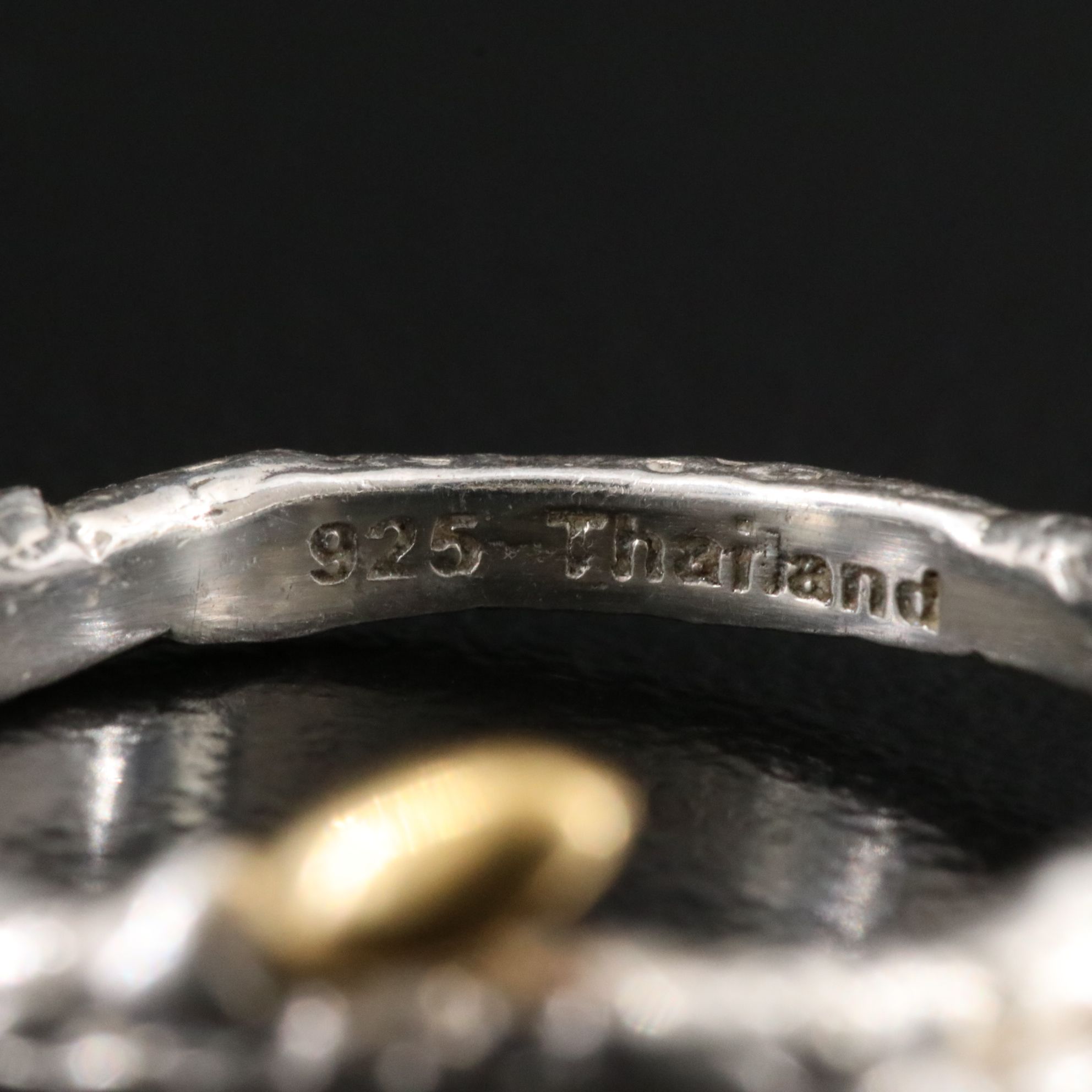 Stephen Dweck Sterling Diamond Ring