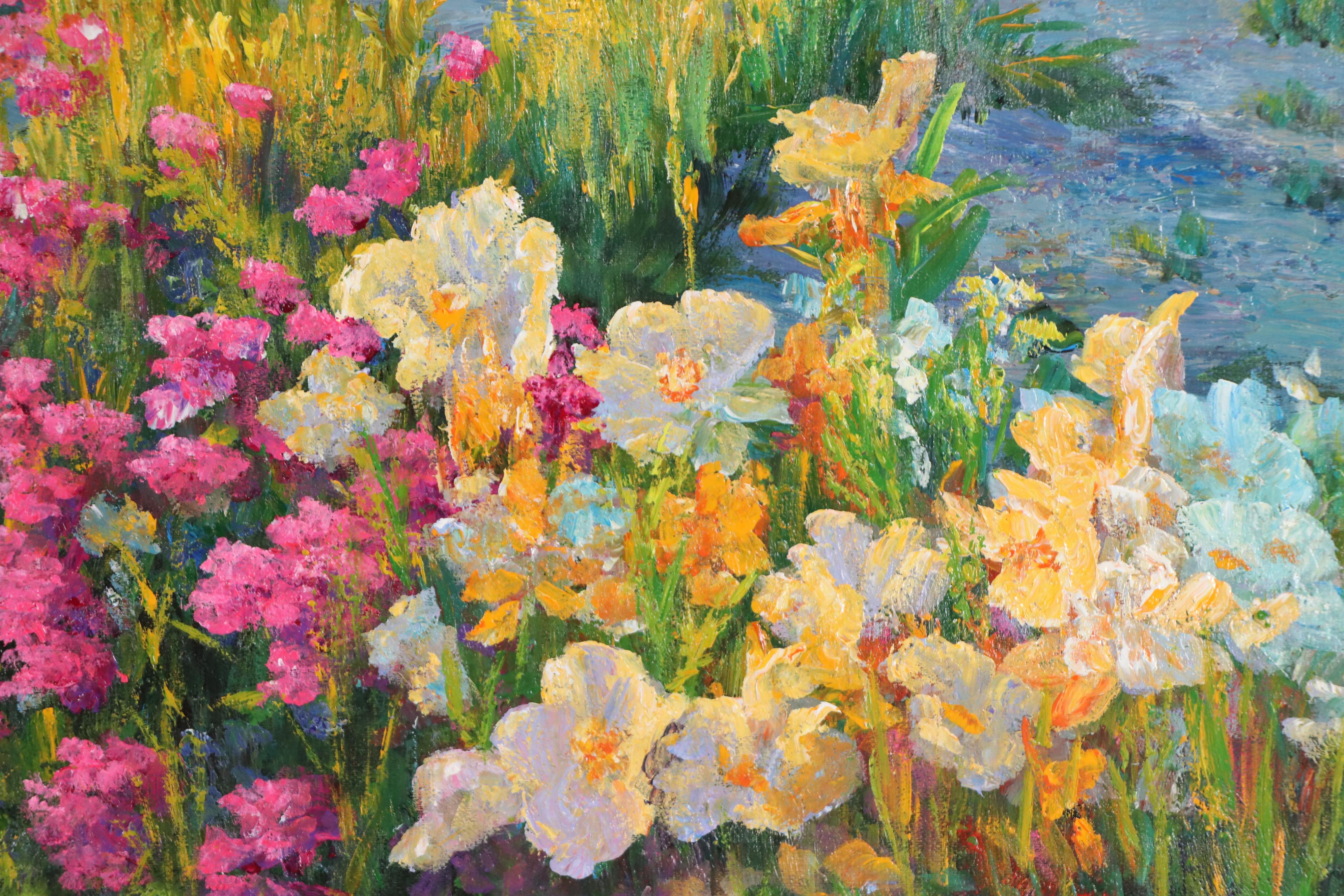 Western American Landscape Oil Painting, Circa 2020