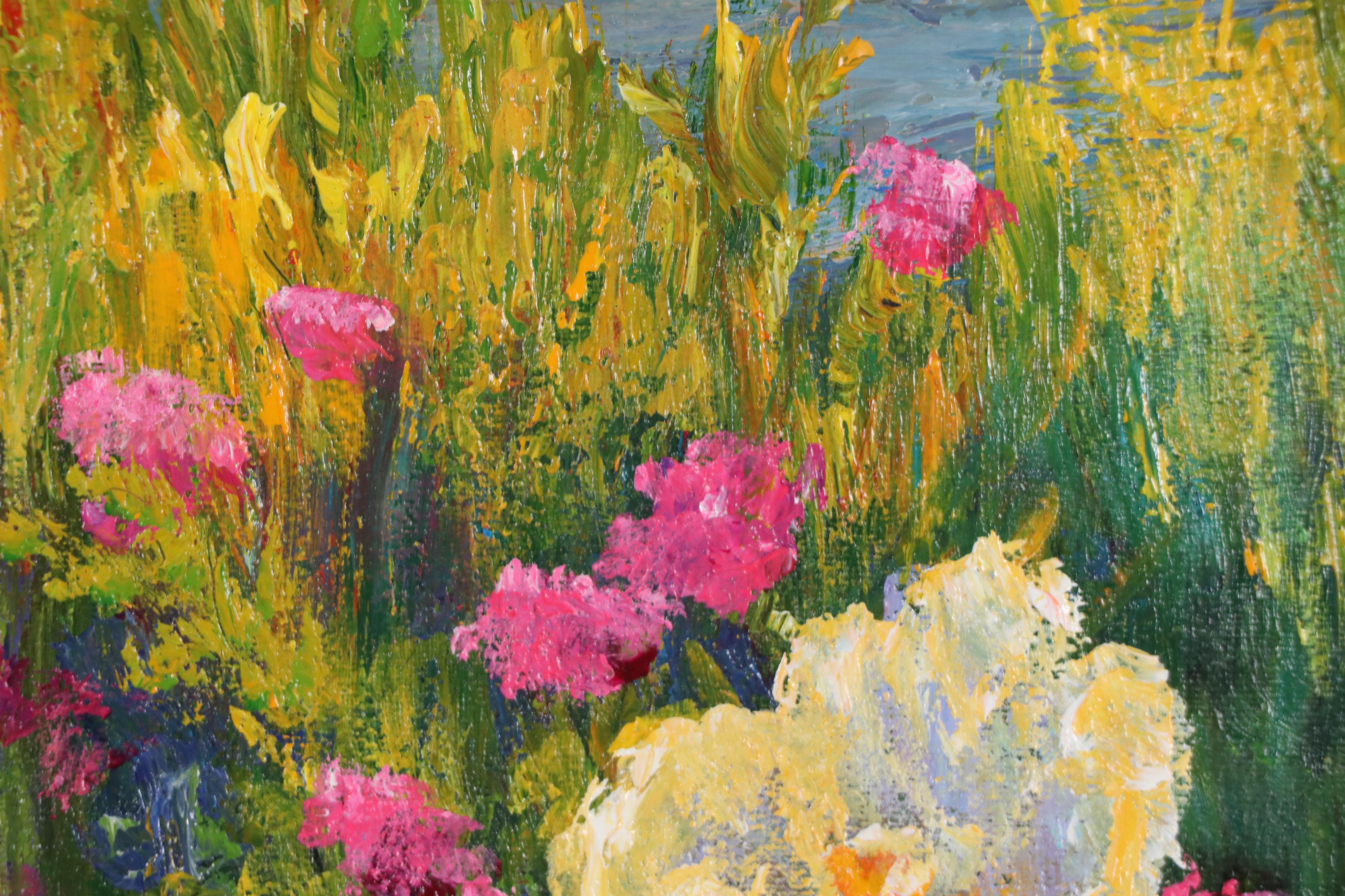 Western American Landscape Oil Painting, Circa 2020