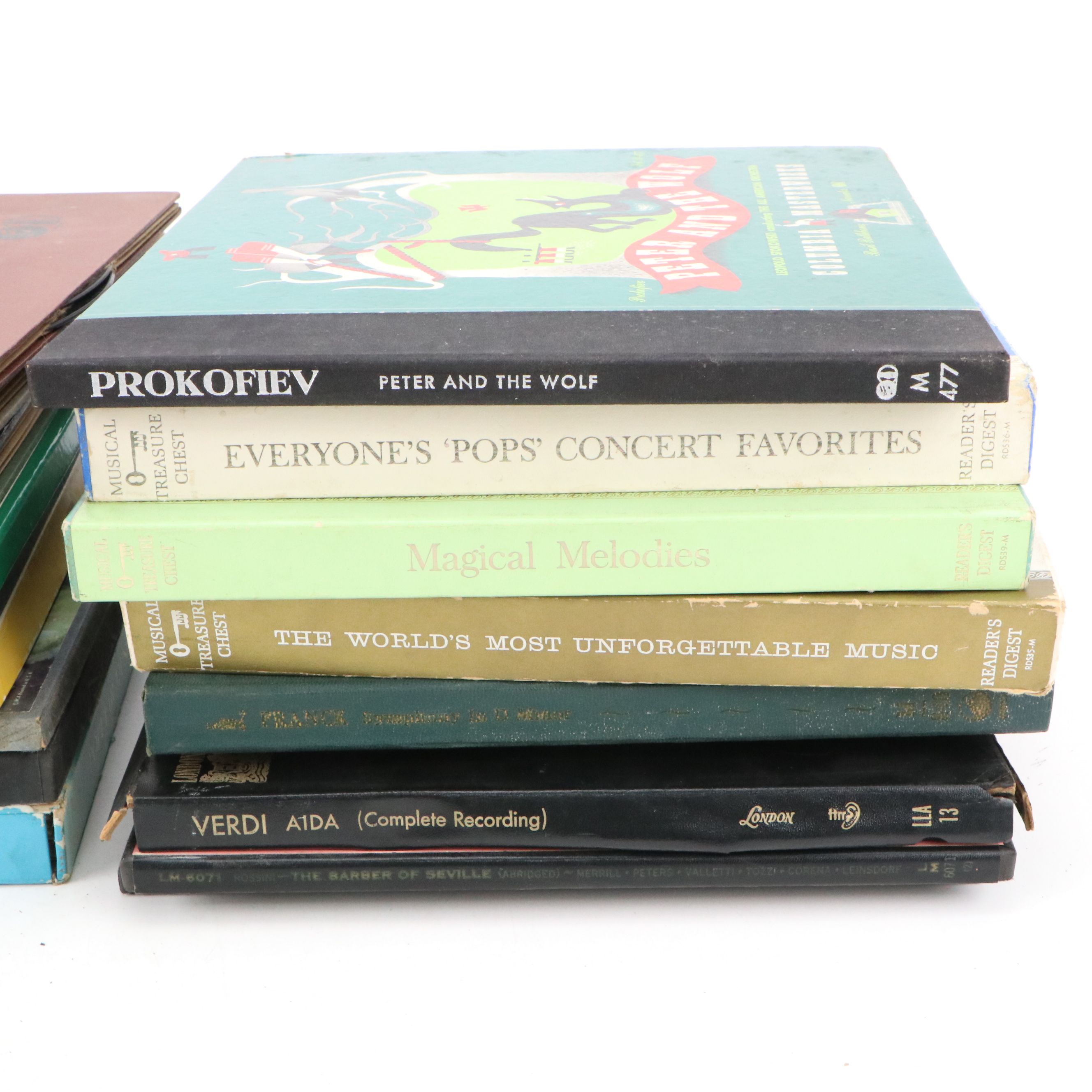 "Carmen" and "La Bohème" Soundtracks with More Vinyl Record Albums