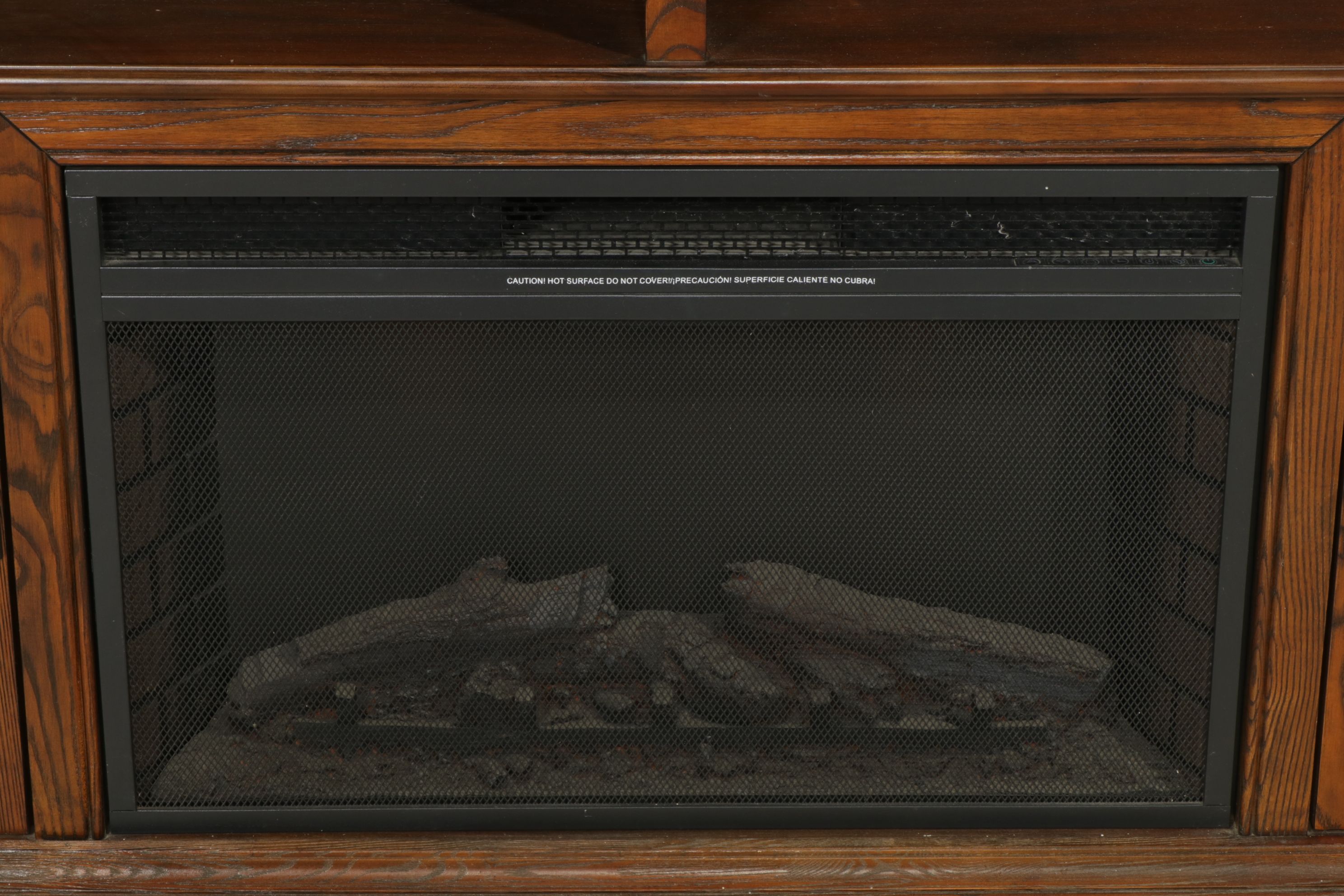 Sunforce Furniture Electric Fireplace and Cabinet, 2014