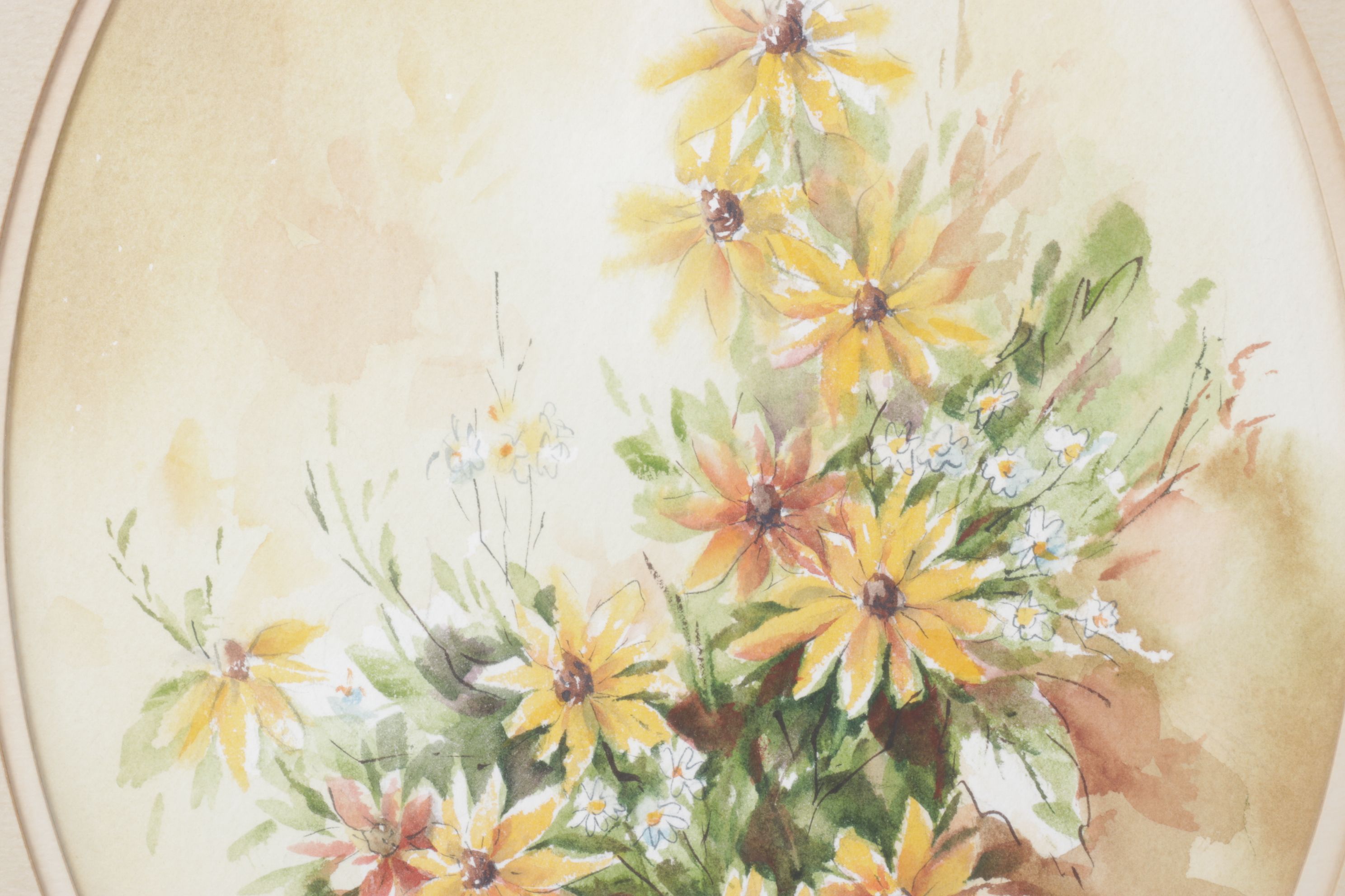 Annette Reynolds Watercolor Paintings of Various Bouquet Floral Arrangements