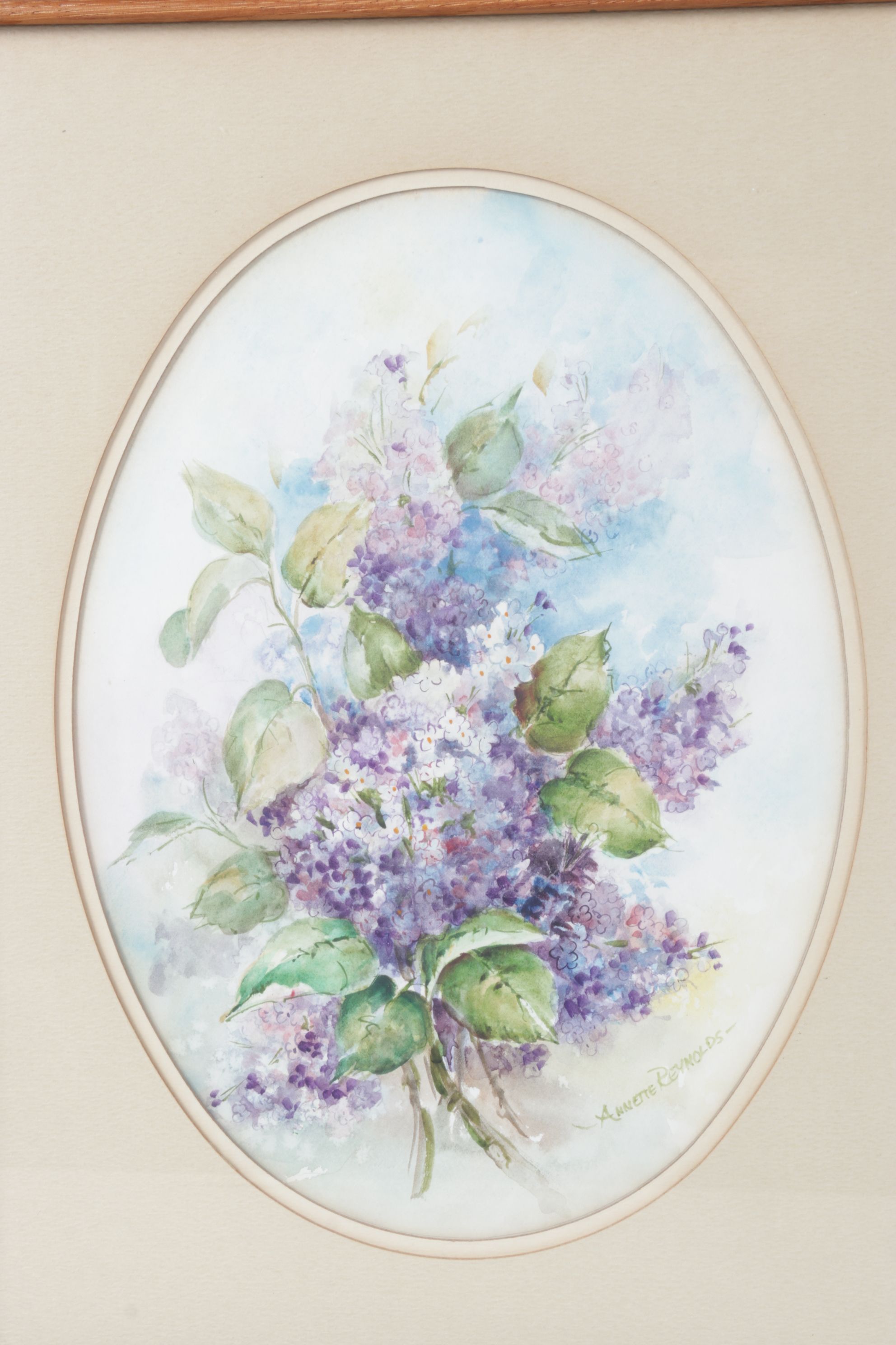 Annette Reynolds Watercolor Paintings of Various Bouquet Floral Arrangements