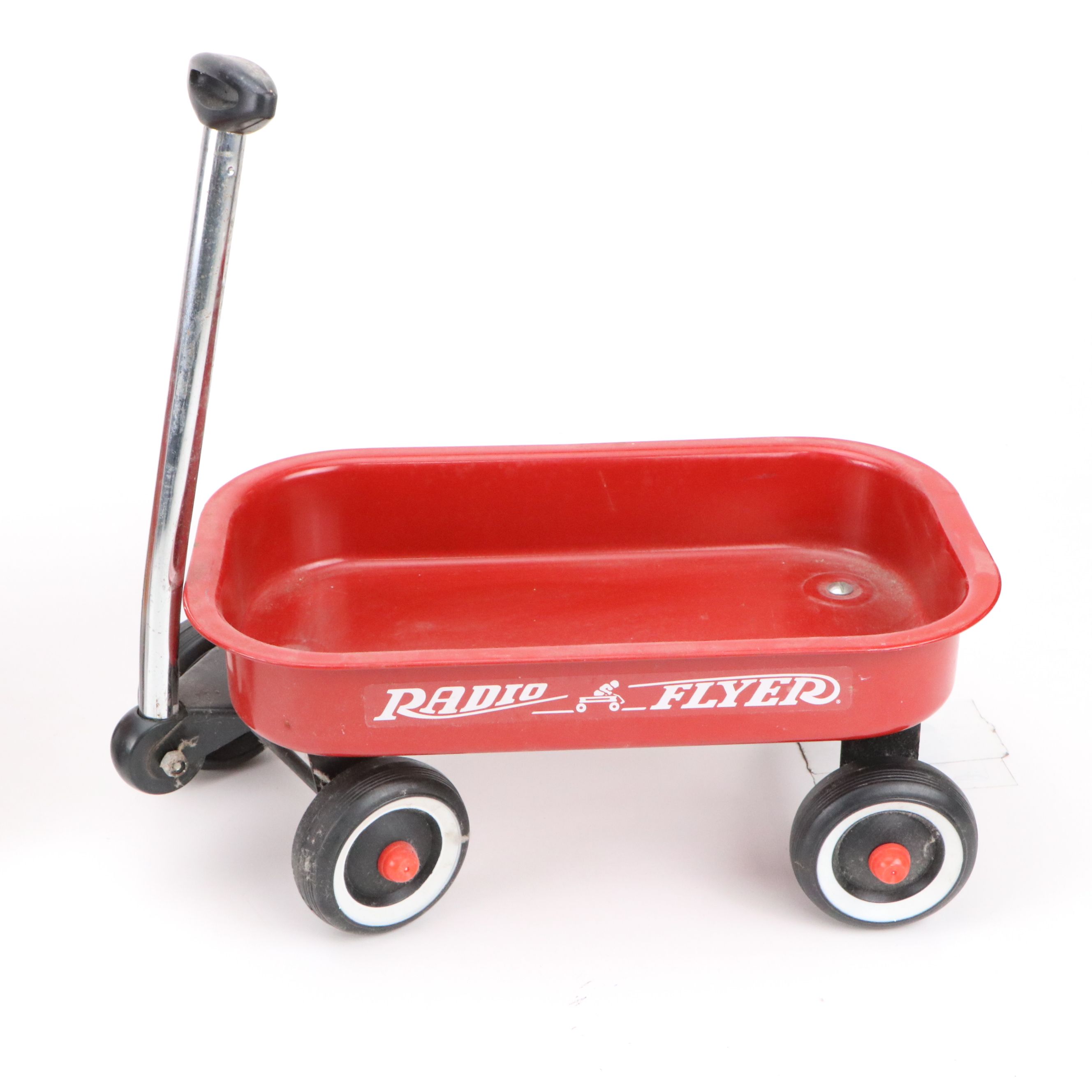 Radio Flyer Wood Wagon, Sled and Other Metal Diecast Toys