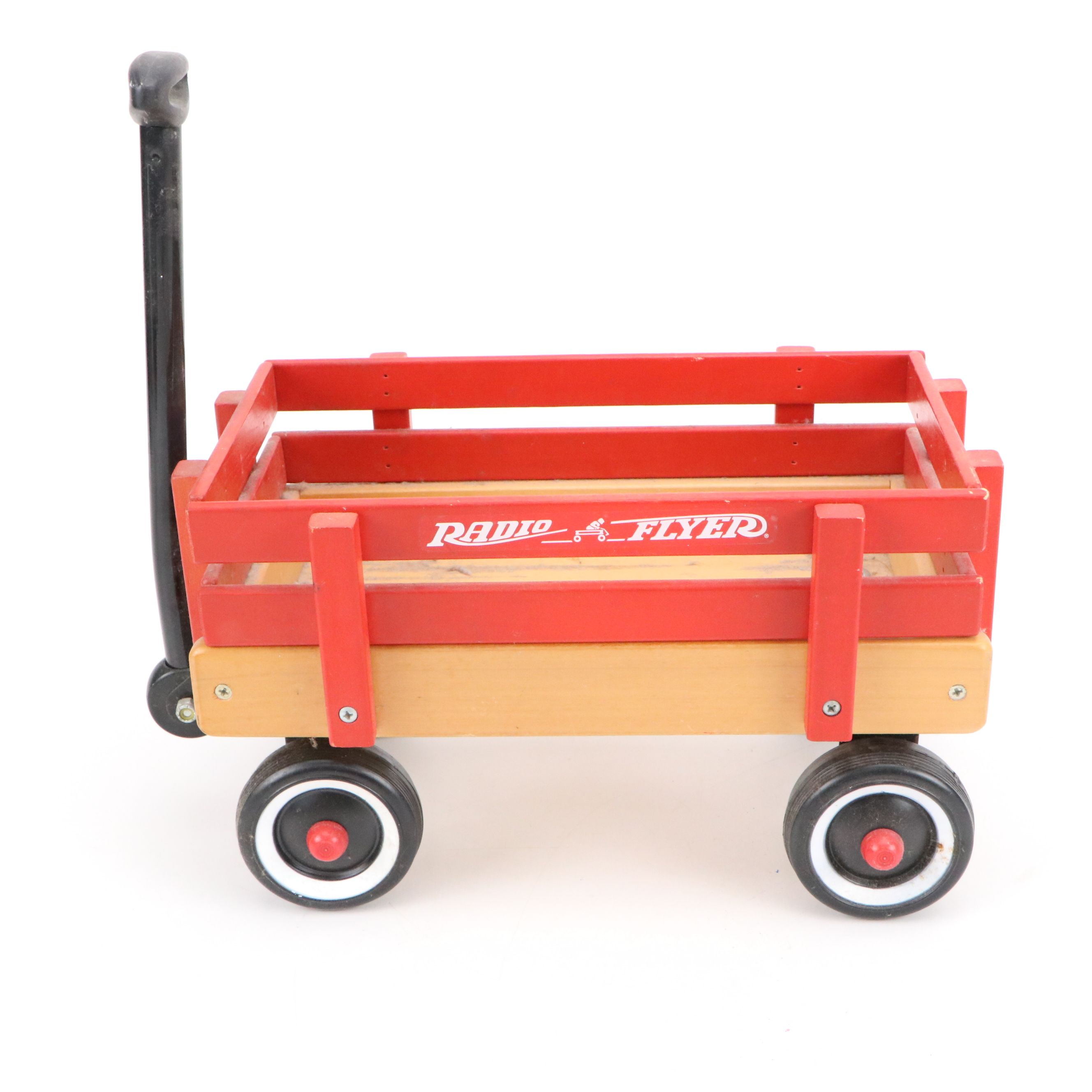 Radio Flyer Wood Wagon, Sled and Other Metal Diecast Toys