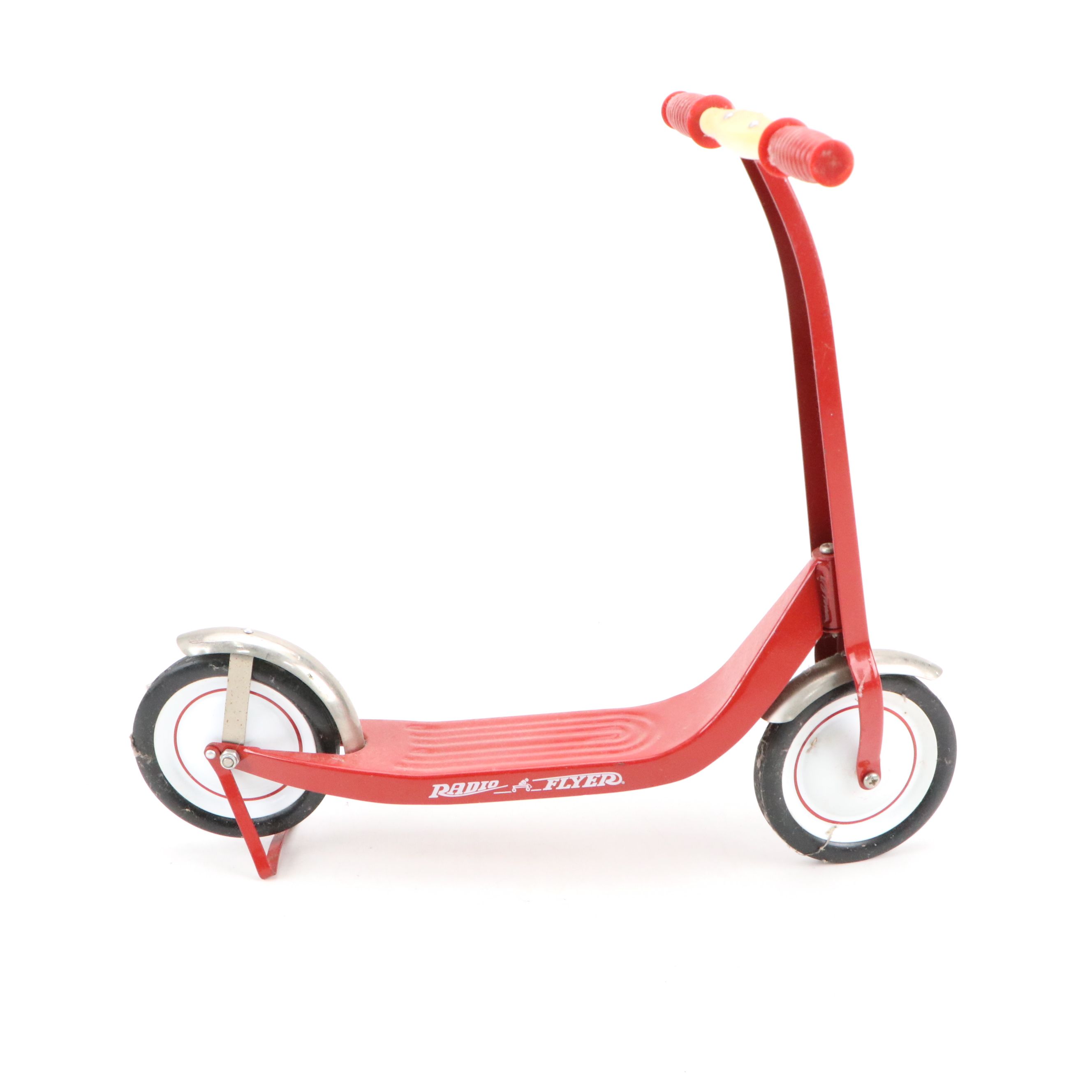 Radio Flyer Wood Wagon, Sled and Other Metal Diecast Toys