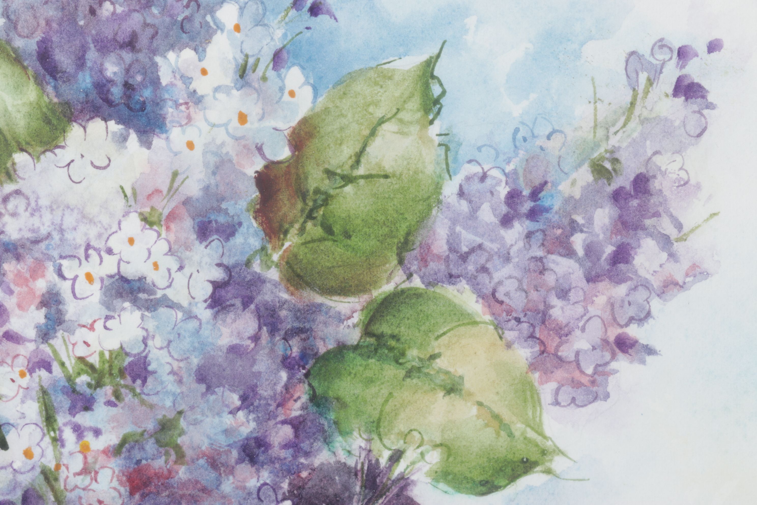 Annette Reynolds Watercolor Paintings of Various Bouquet Floral Arrangements