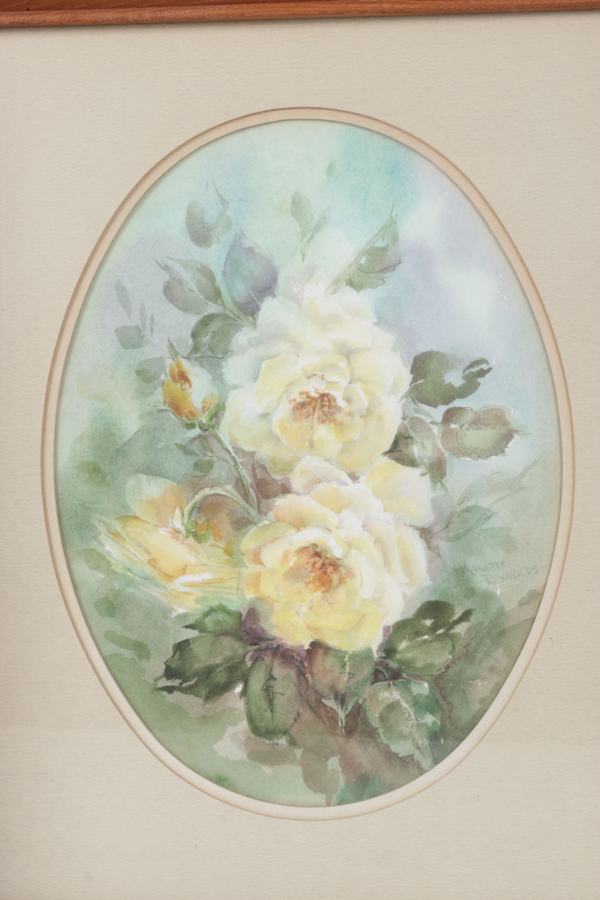 Annette Reynolds Watercolor Paintings of Various Bouquet Floral Arrangements