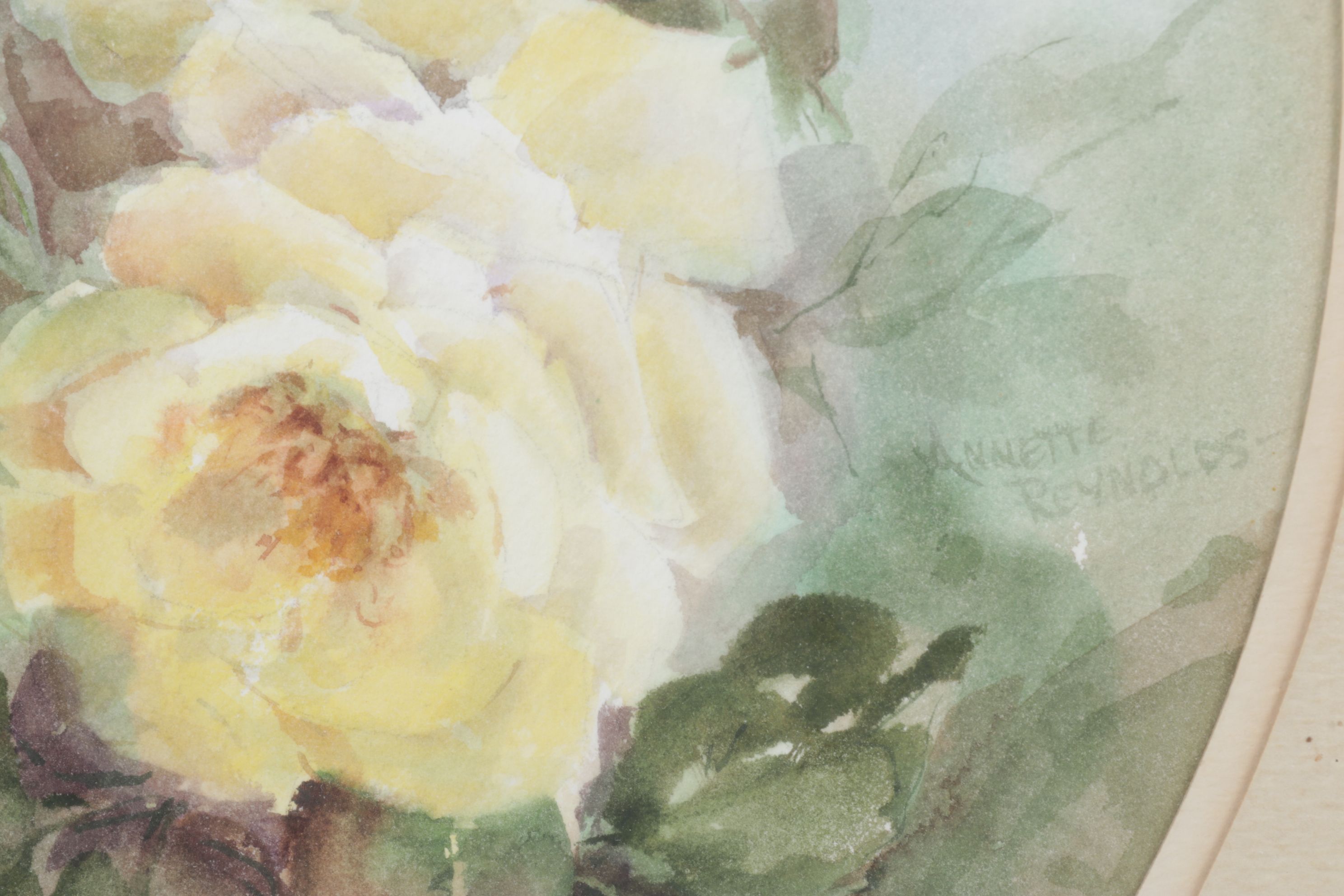 Annette Reynolds Watercolor Paintings of Various Bouquet Floral Arrangements