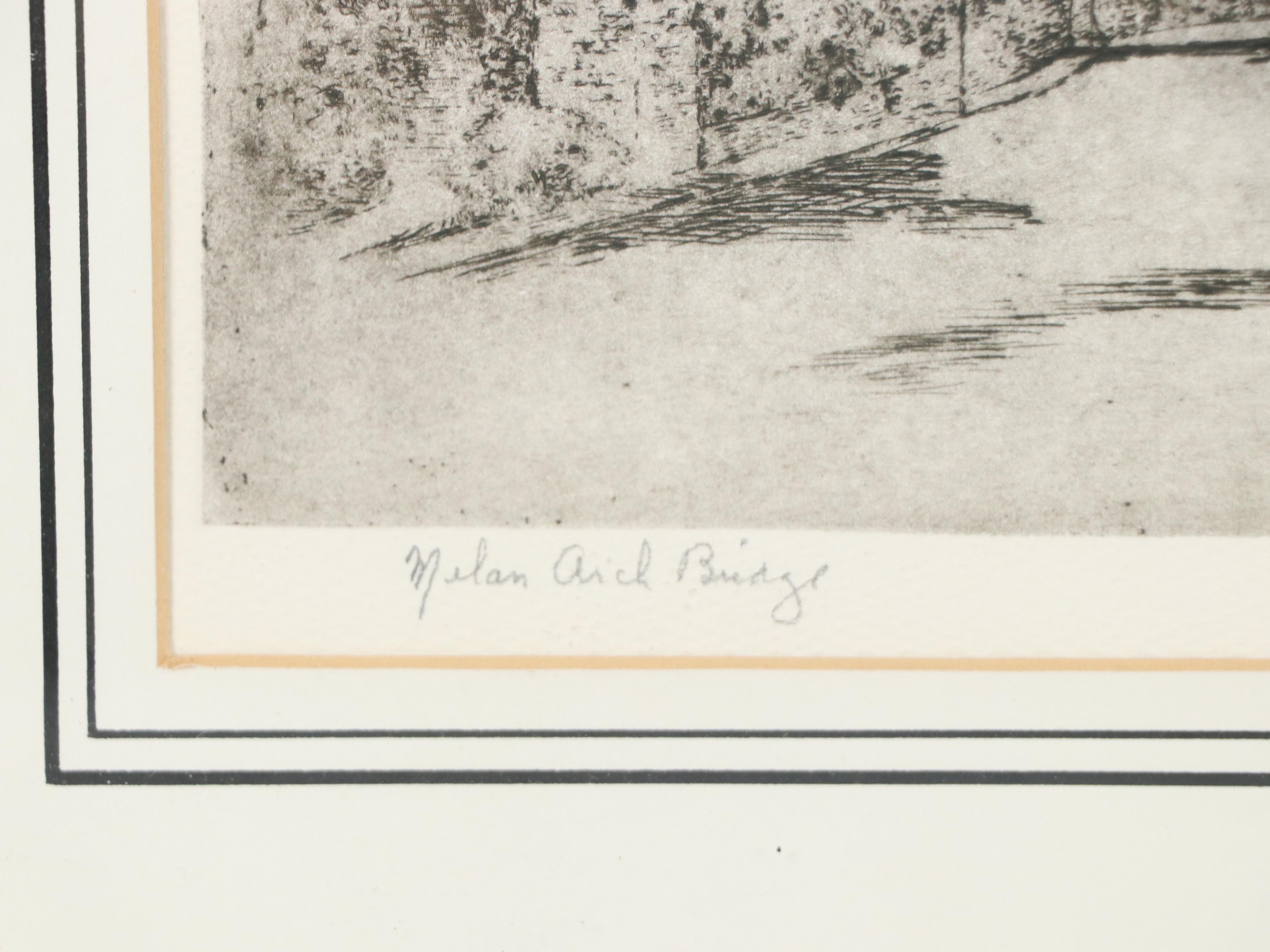 Caroline Williams Heliogravures Including "Elsinore Entrance"