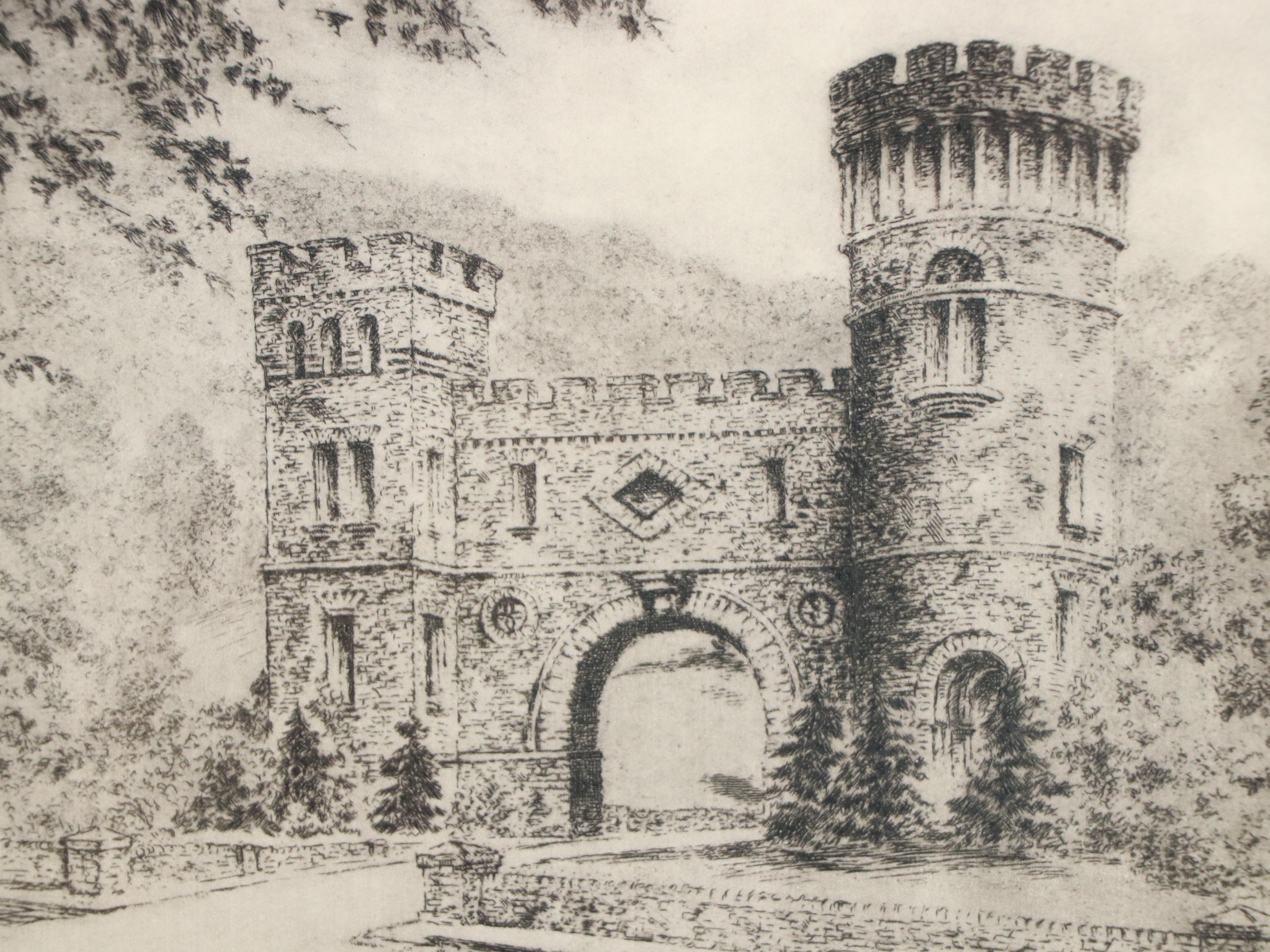 Caroline Williams Heliogravures Including "Elsinore Entrance"