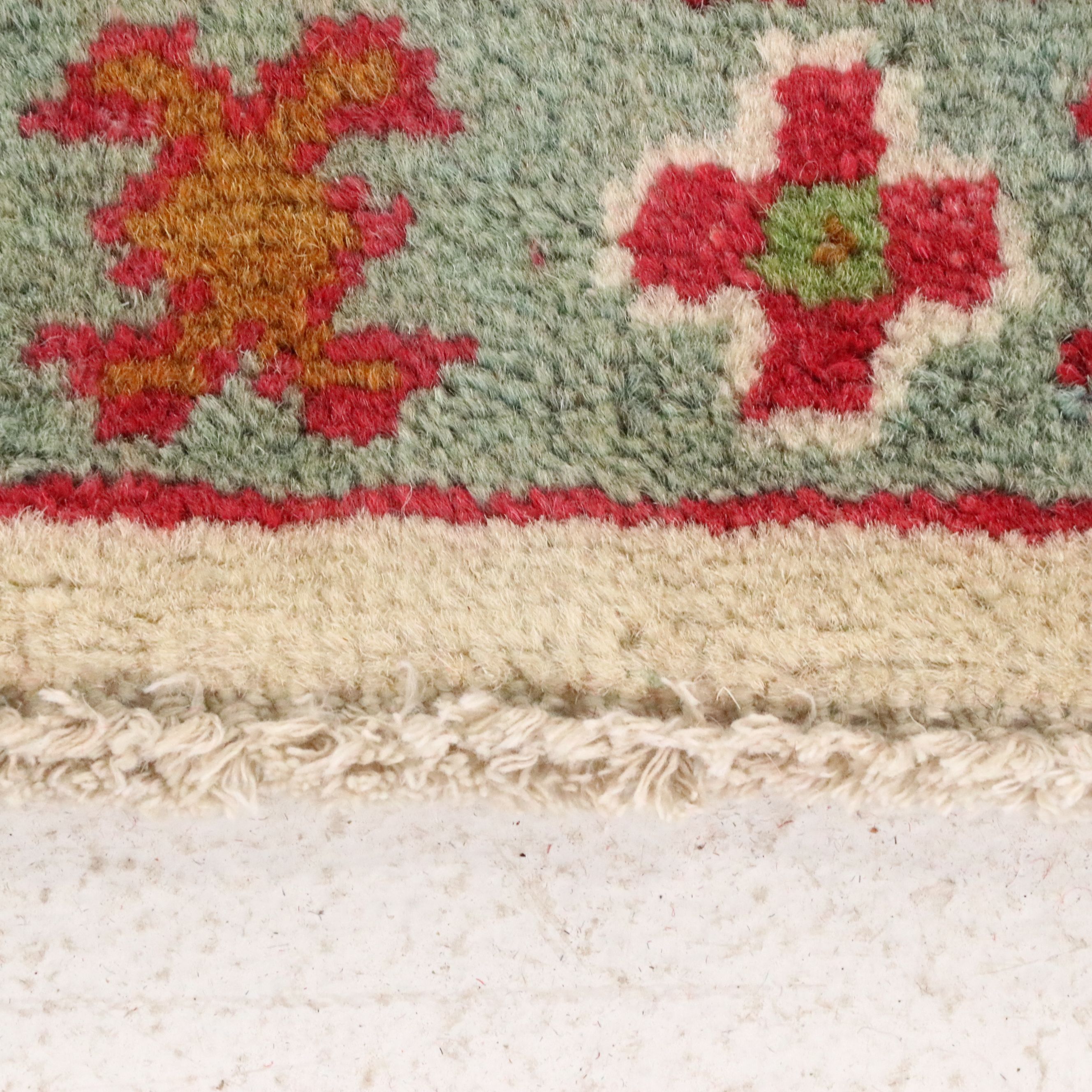 5'6 x 7'9 Hand-Knotted Pakistani Kazak Area Rug