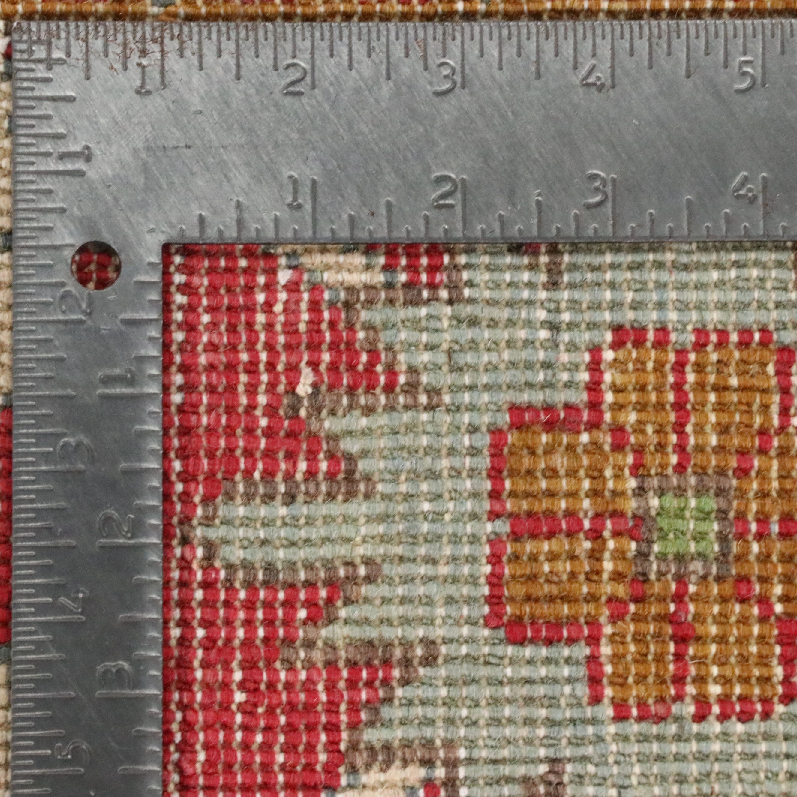 5'6 x 7'9 Hand-Knotted Pakistani Kazak Area Rug