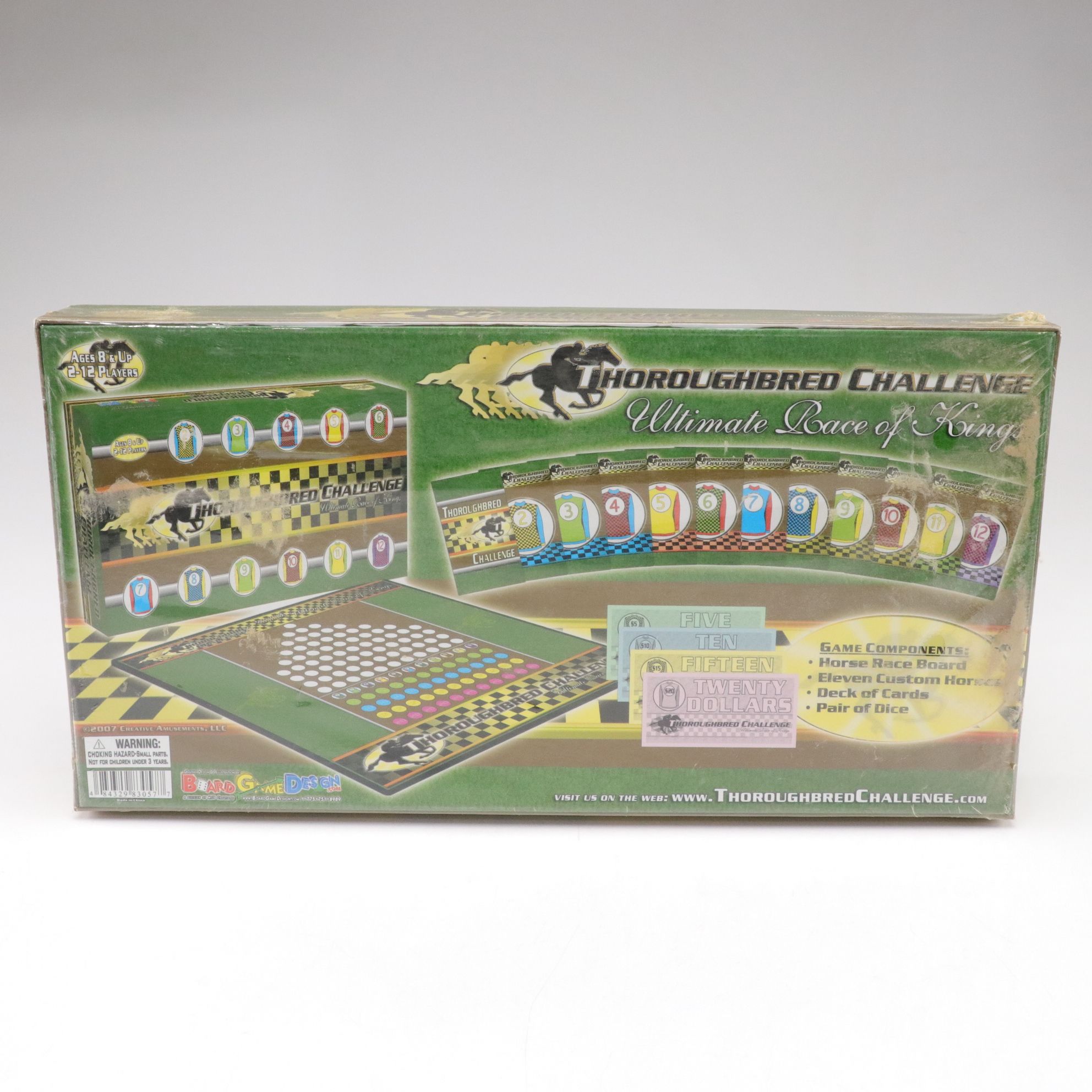 "Horse Maneuver" and "Handicap Harness Racing" with More Horse Race Board Games
