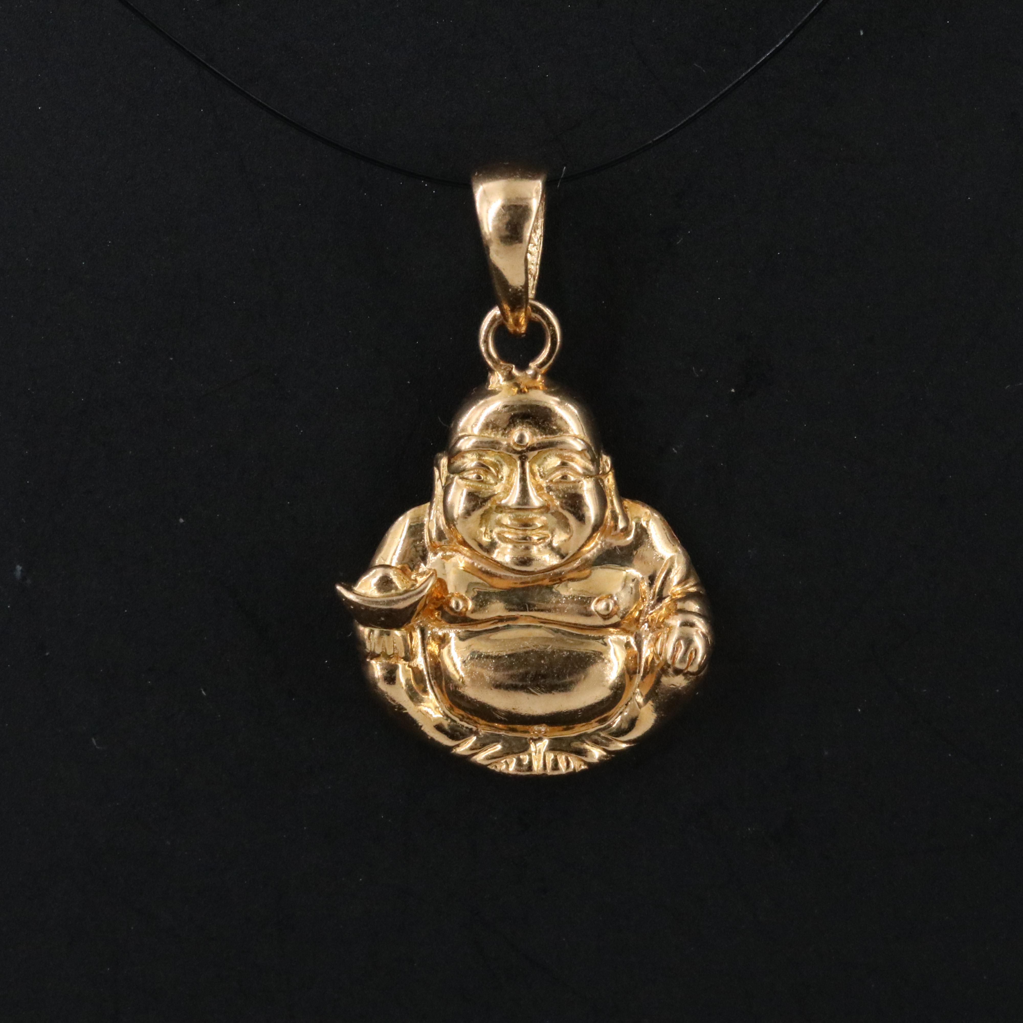 18K Budai Pendant