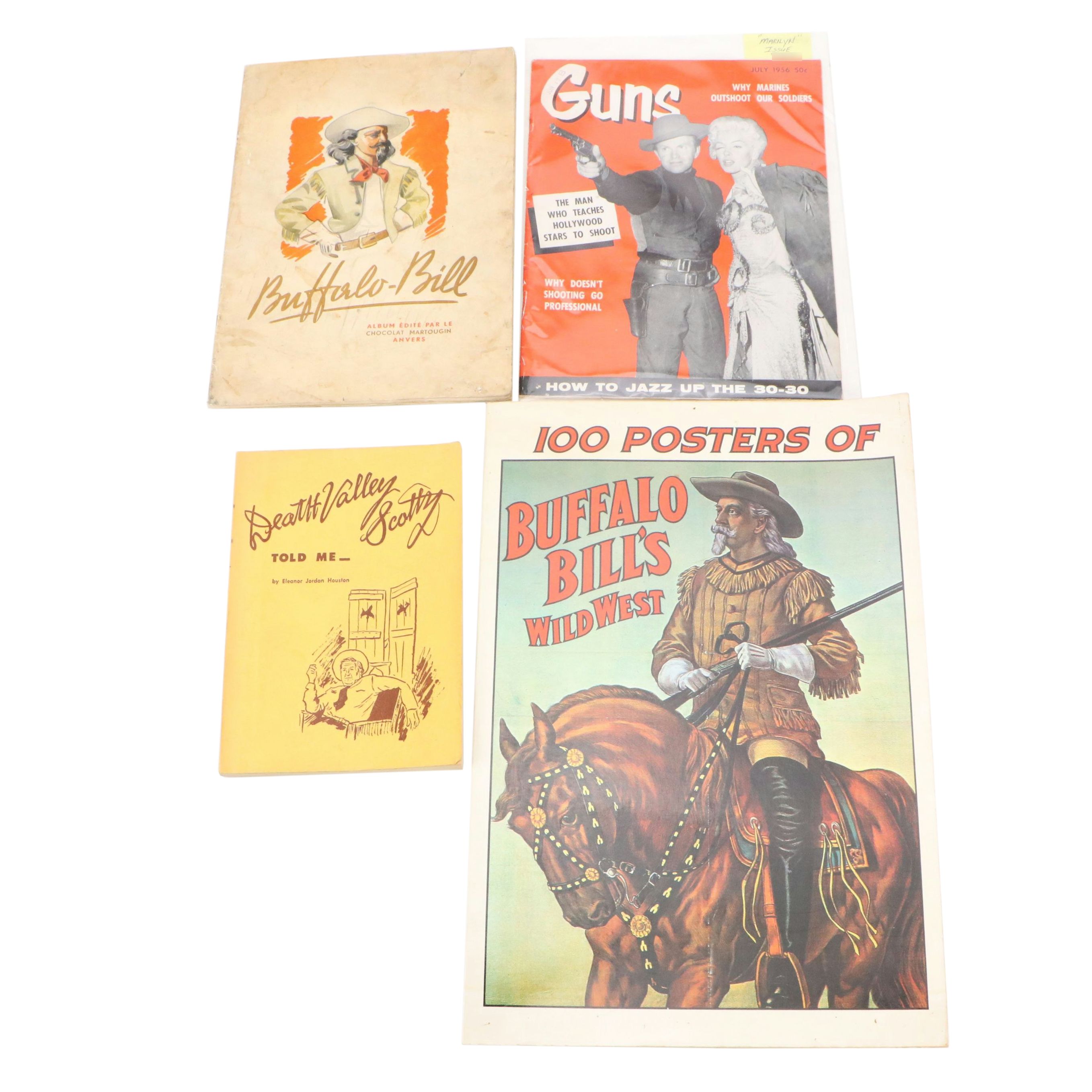"100 Posters of Buffalo Bill's Wild West" and More Western Ephemera, 1950s–1970s