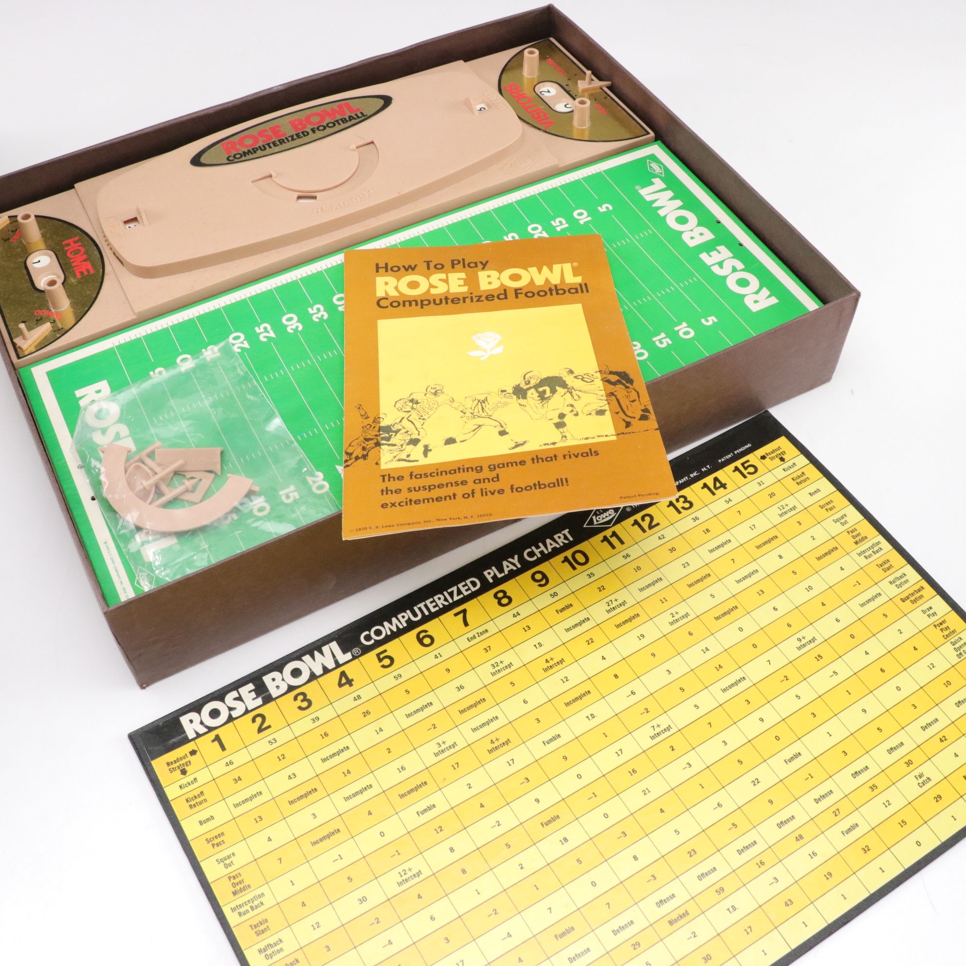"Rose Bowl Computerized Football" and "NFL Strategy", More Board Games