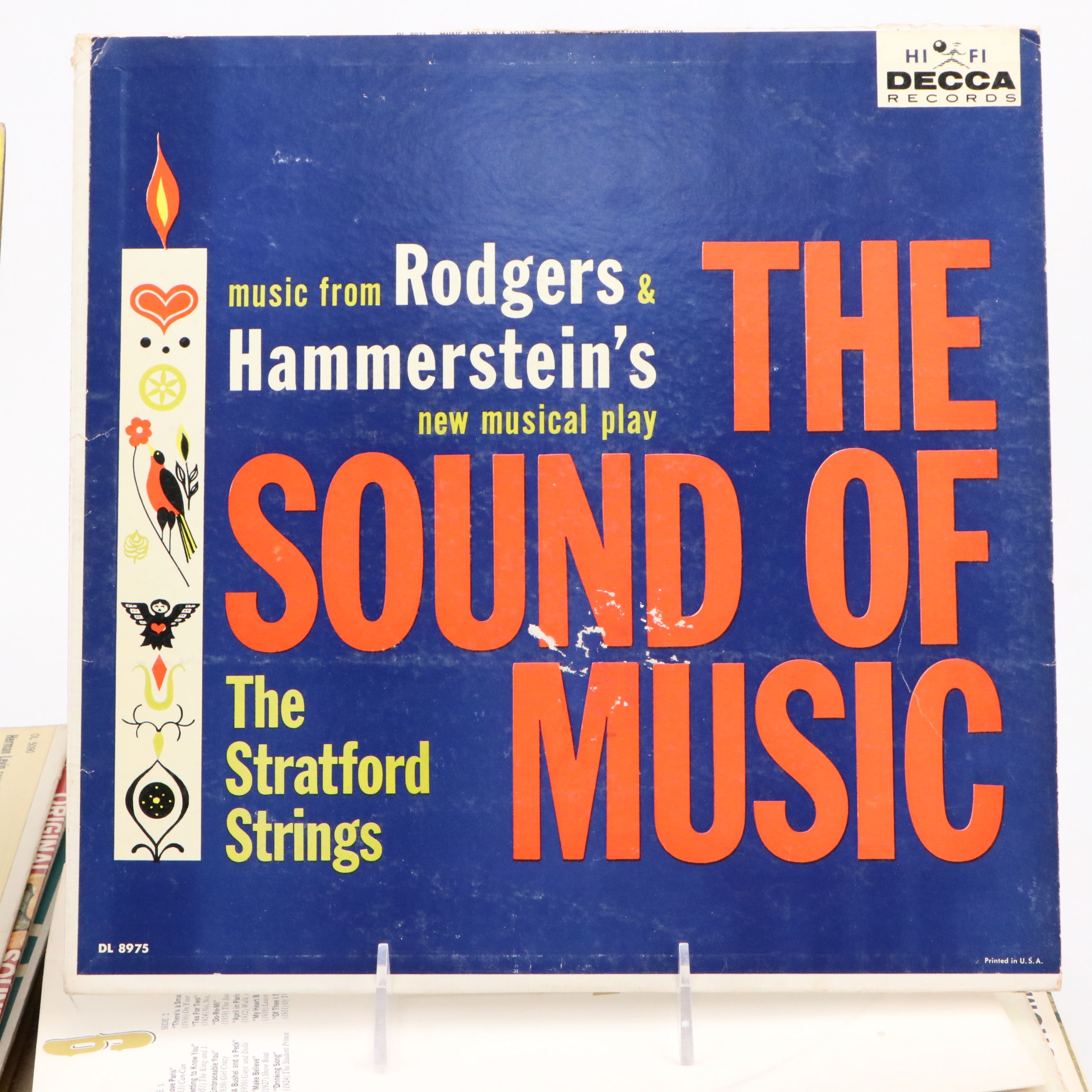 "The Sound of Music," "Camelot," and More Musical Vinyl Record Albums