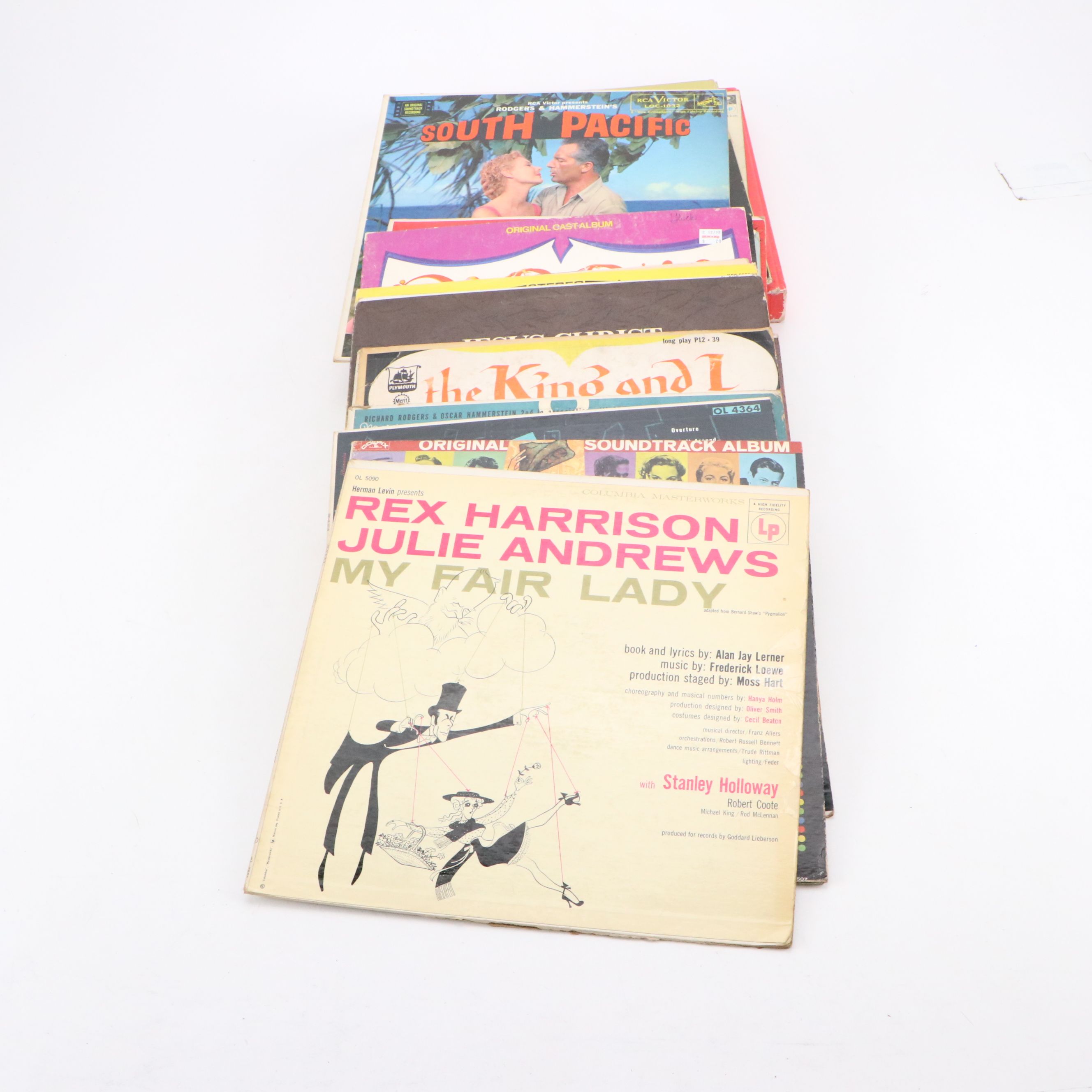 "The Sound of Music," "Camelot," and More Musical Vinyl Record Albums