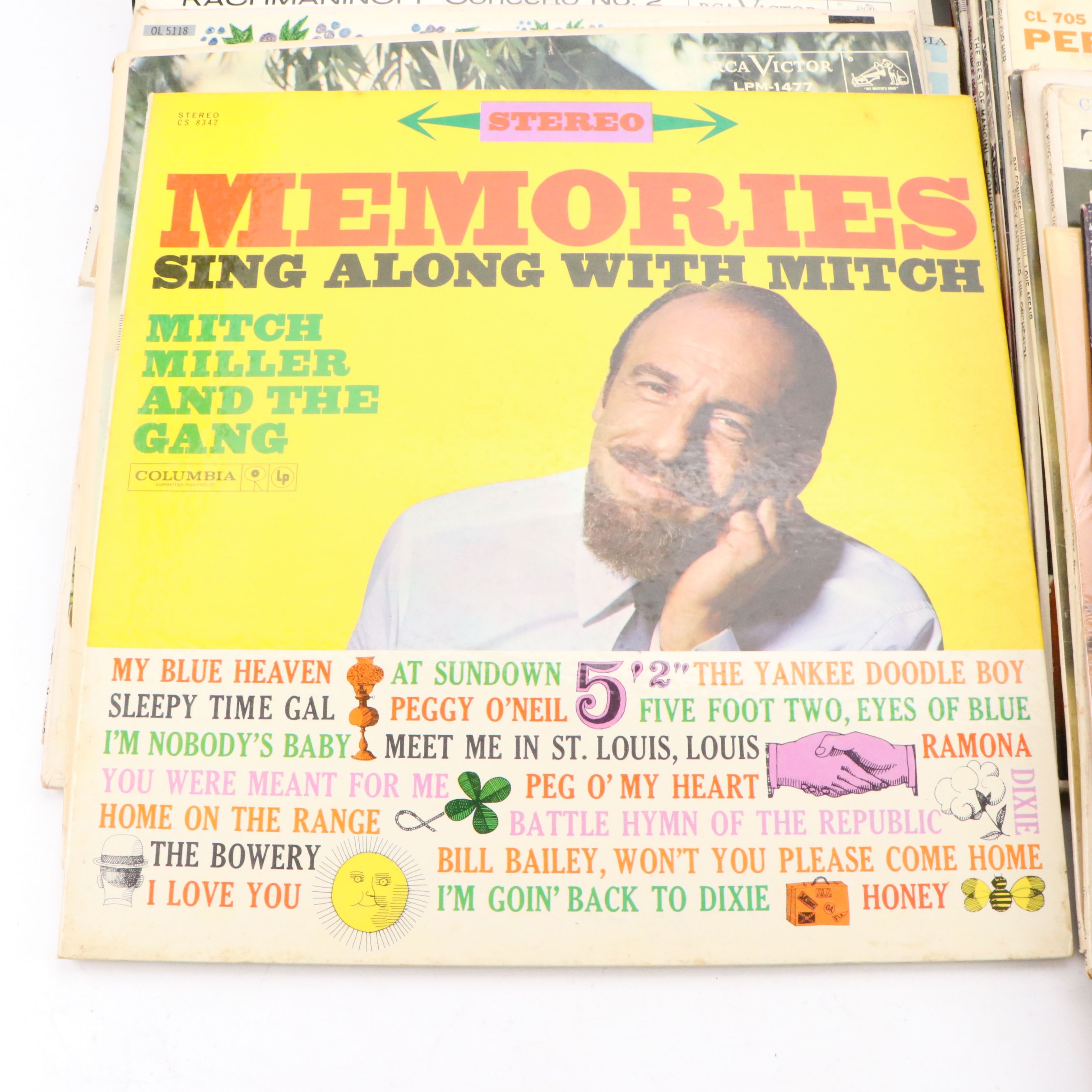 Roger Williams, Benny Goodman, and More Vinyl Record Albums, Late 20th C.