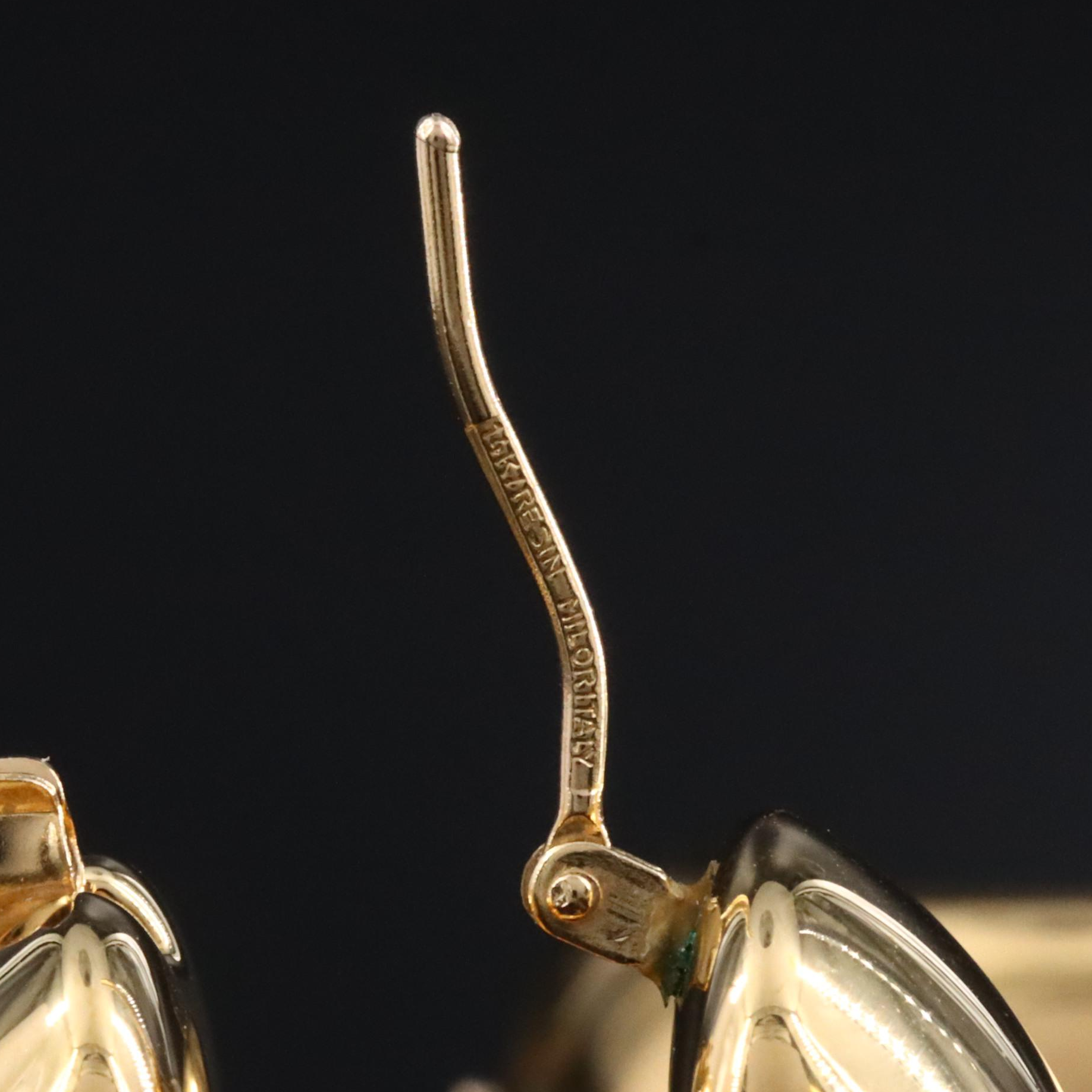 14K Electroformed Hoop Earrings