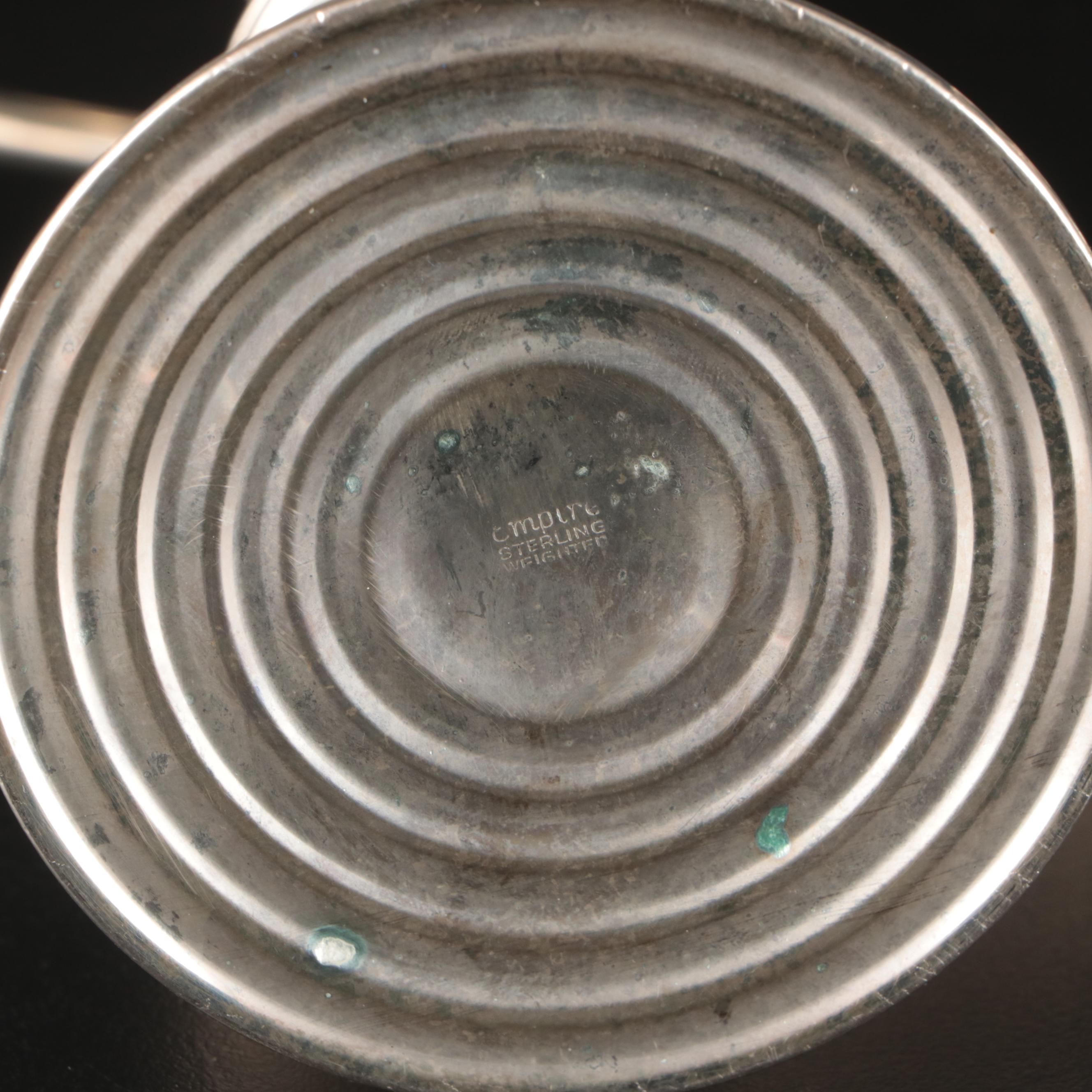 Empire Sterling Silver Candelabra