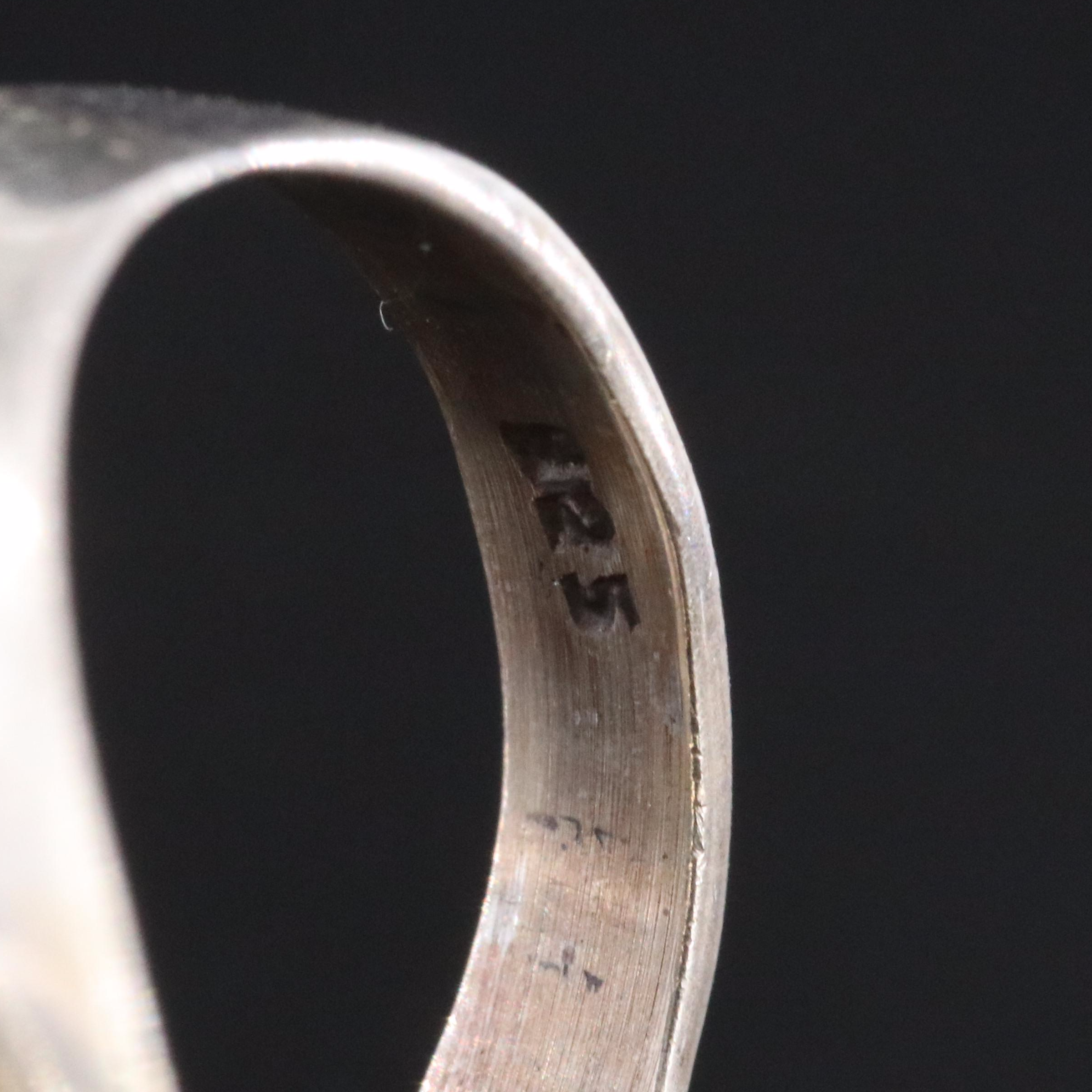 Sterling Turquoise and Howlite Ring Trio