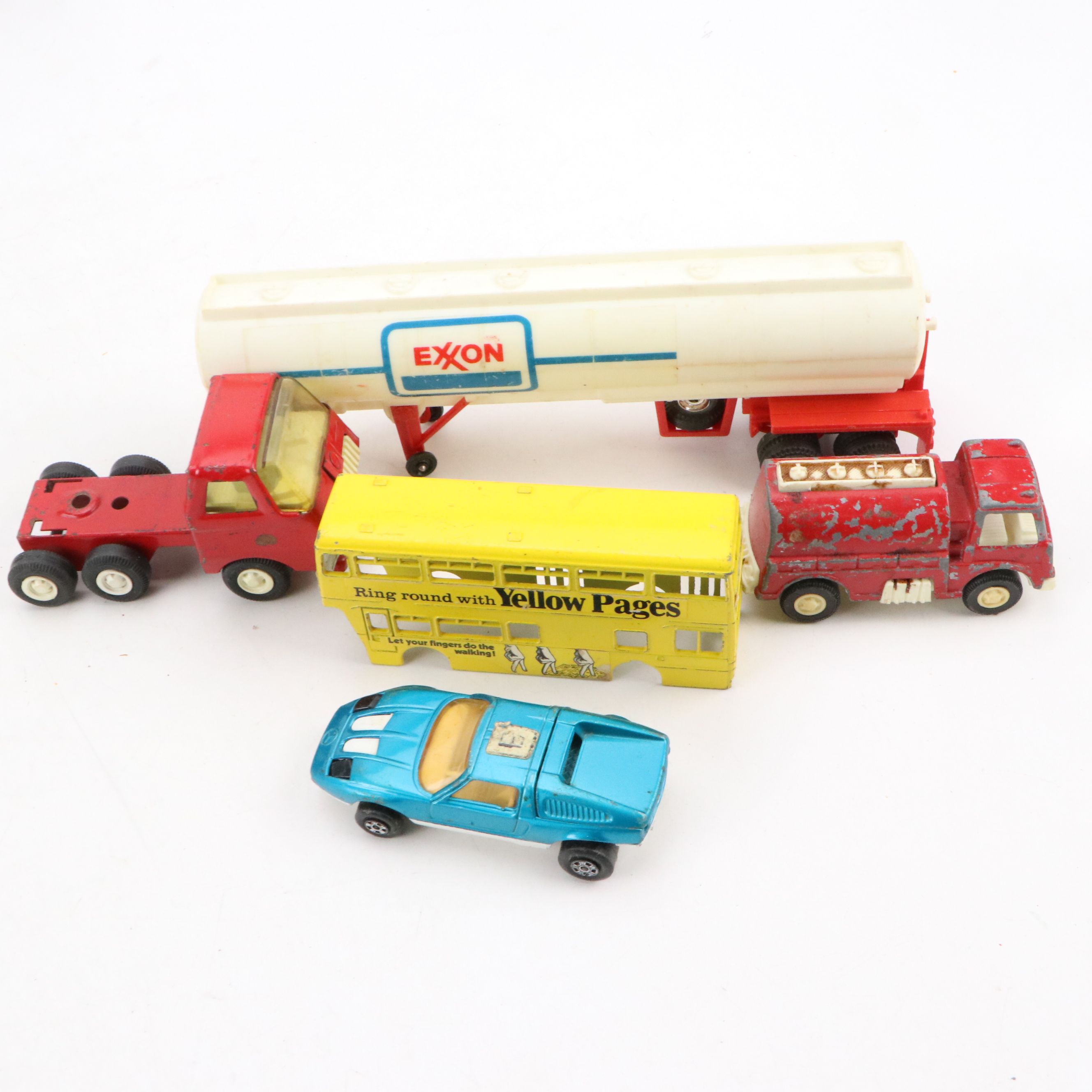 Tonka and More Metal and Plastic Cars, Tractors, and Other Vehicles