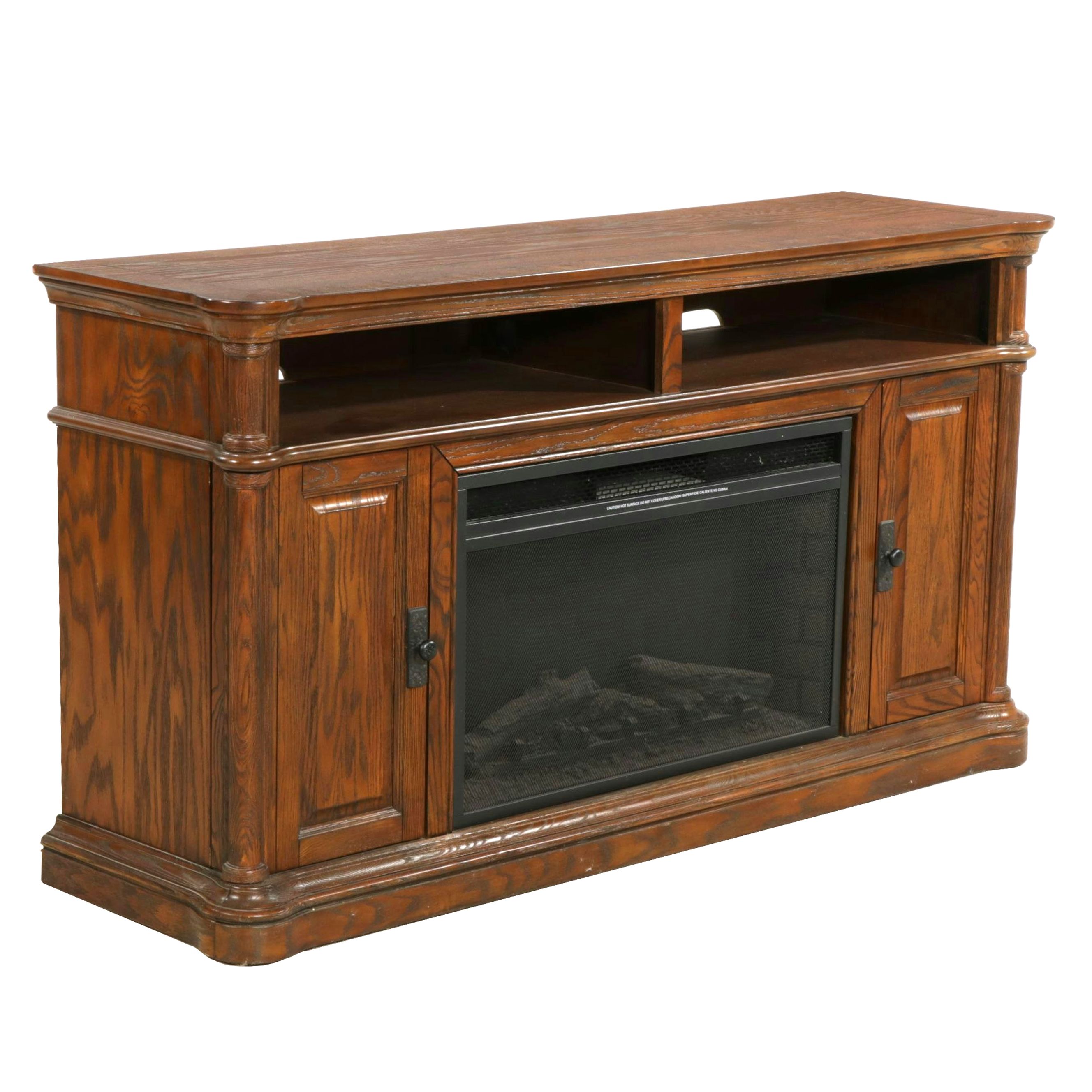 Sunforce Furniture Electric Fireplace and Cabinet, 2014