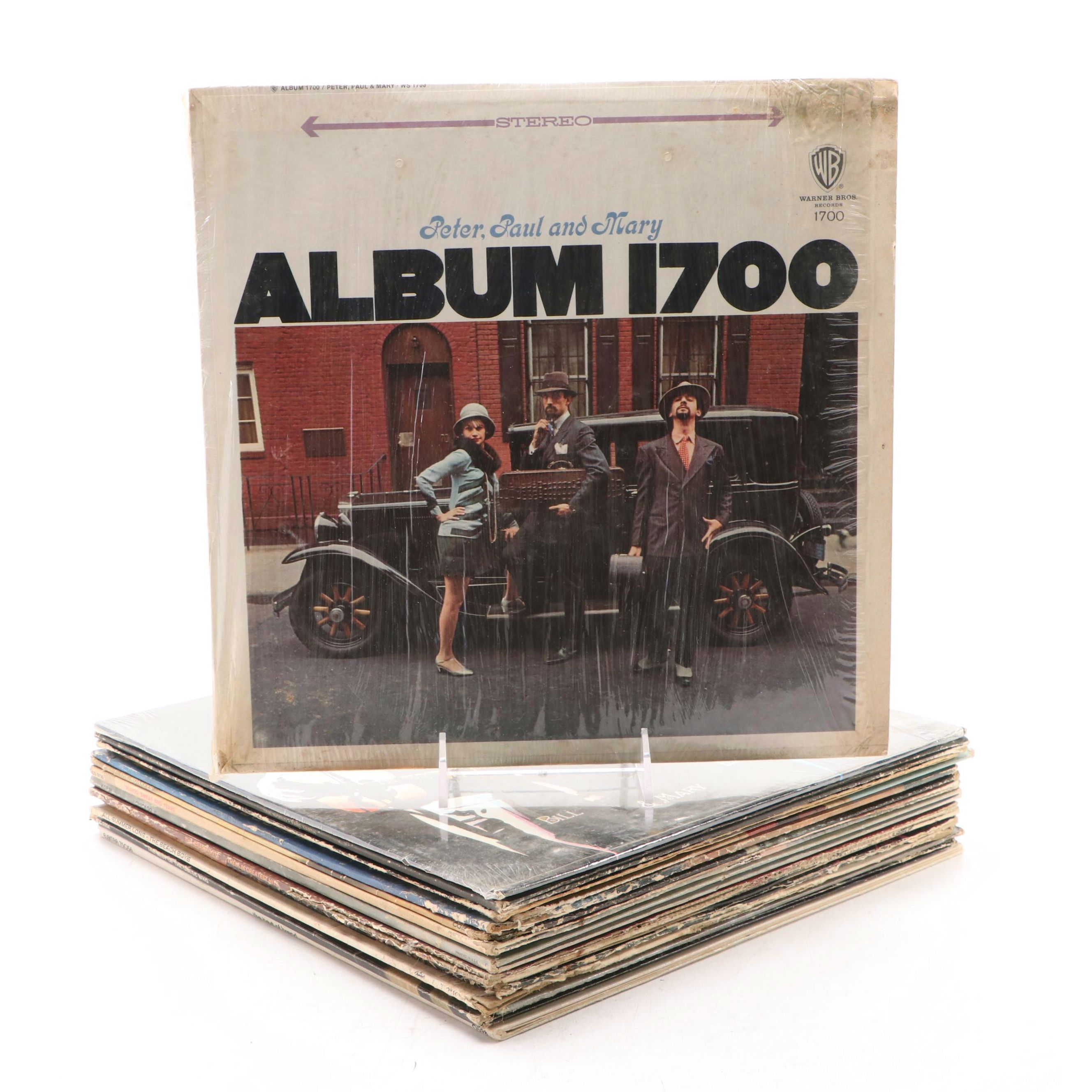 Simon & Garfunkel, The Beach Boys, and More Vinyl Record Albums