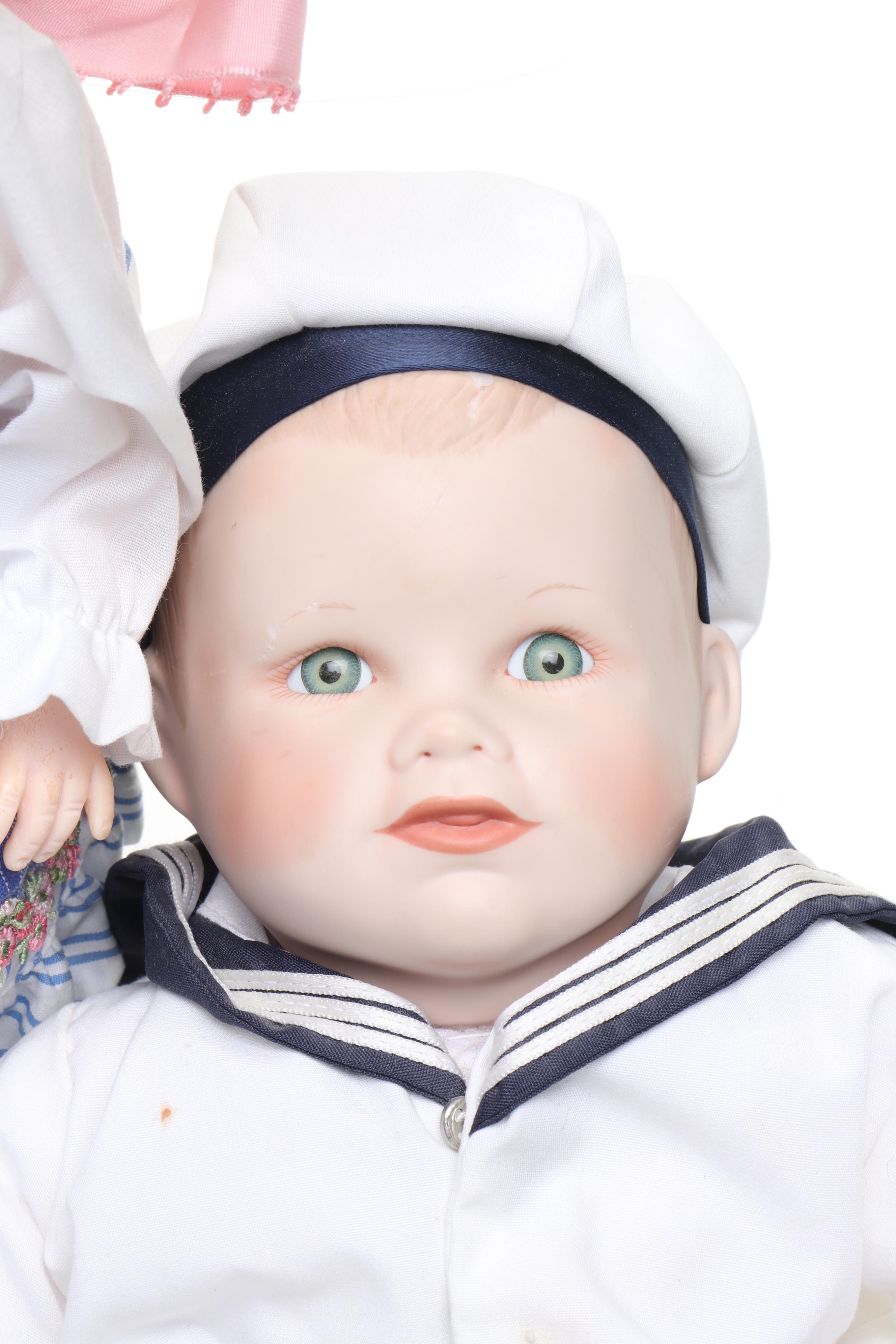 Yolanda Bello, Madame Alexander with Other Porcelain Dolls and Accessories