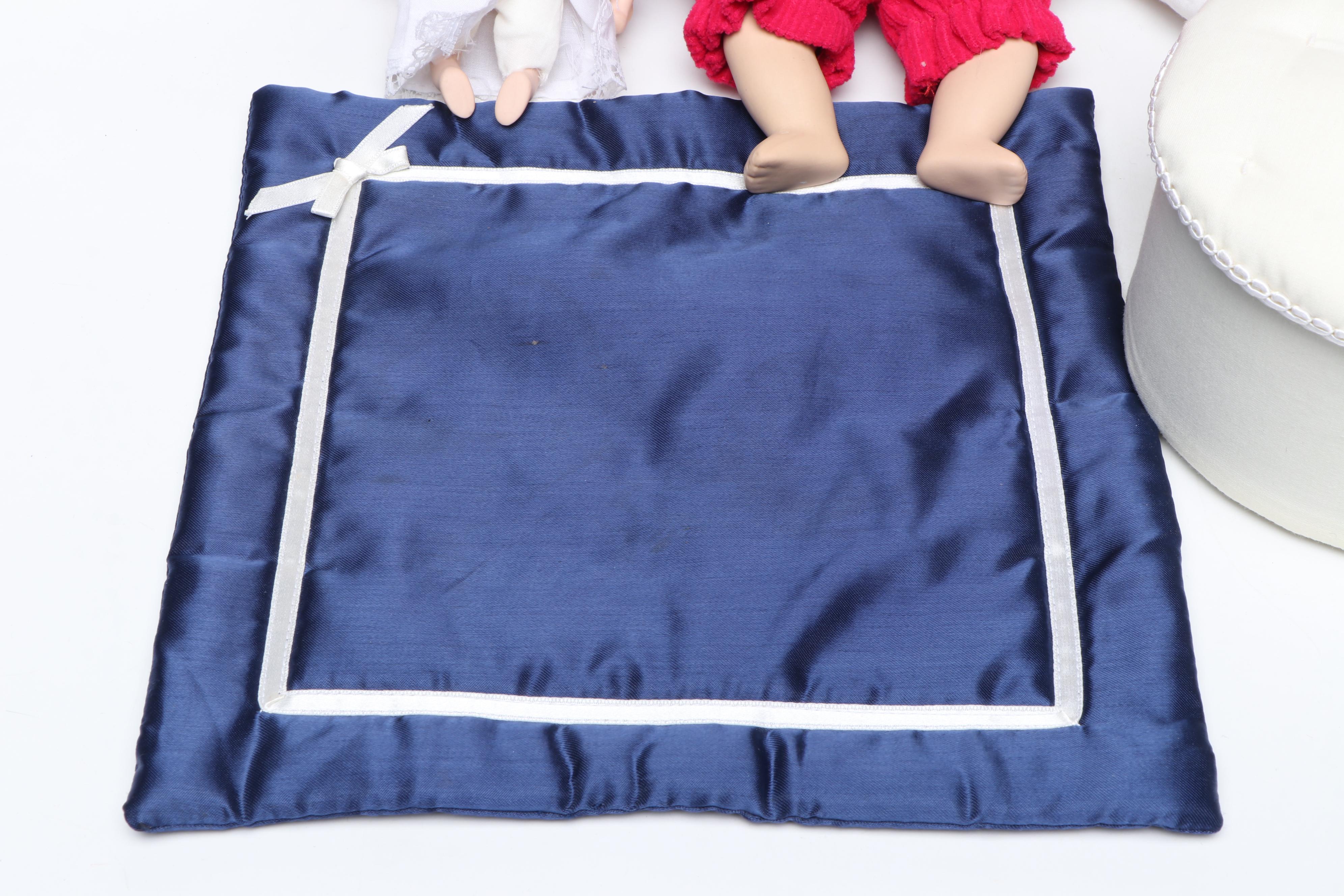 Yolanda Bello, Madame Alexander with Other Porcelain Dolls and Accessories