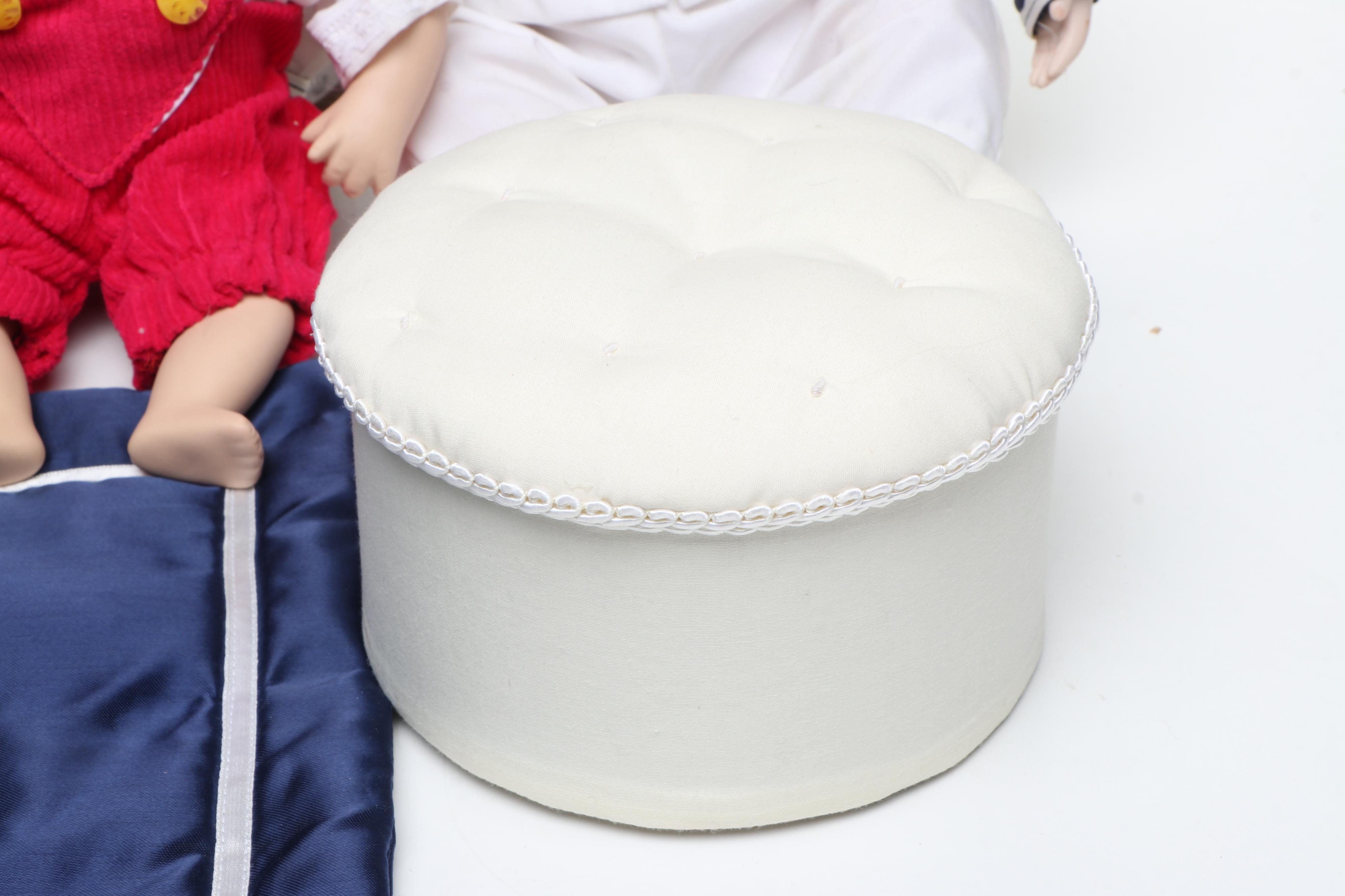 Yolanda Bello, Madame Alexander with Other Porcelain Dolls and Accessories