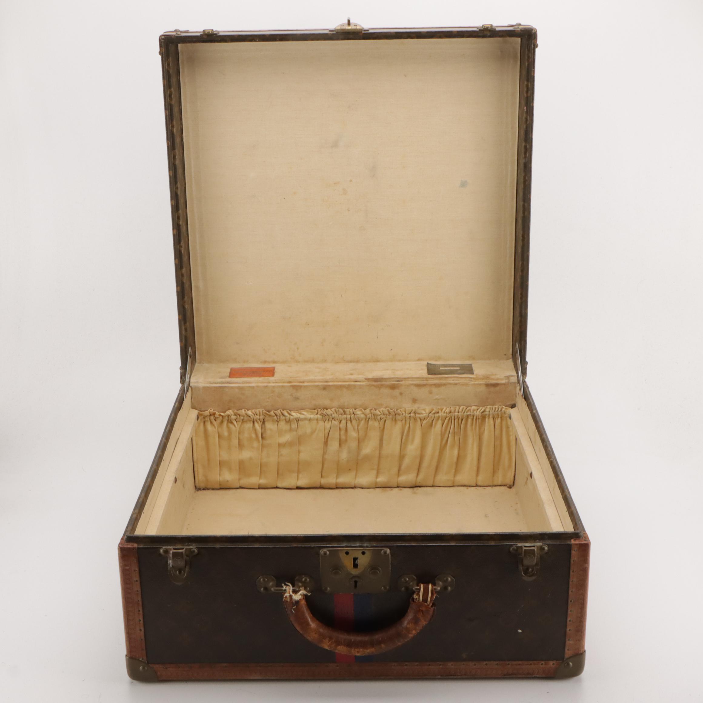 Louis Vuitton Suitcase/Cabin Trunk in Monogram Canvas, Mid-20th Century