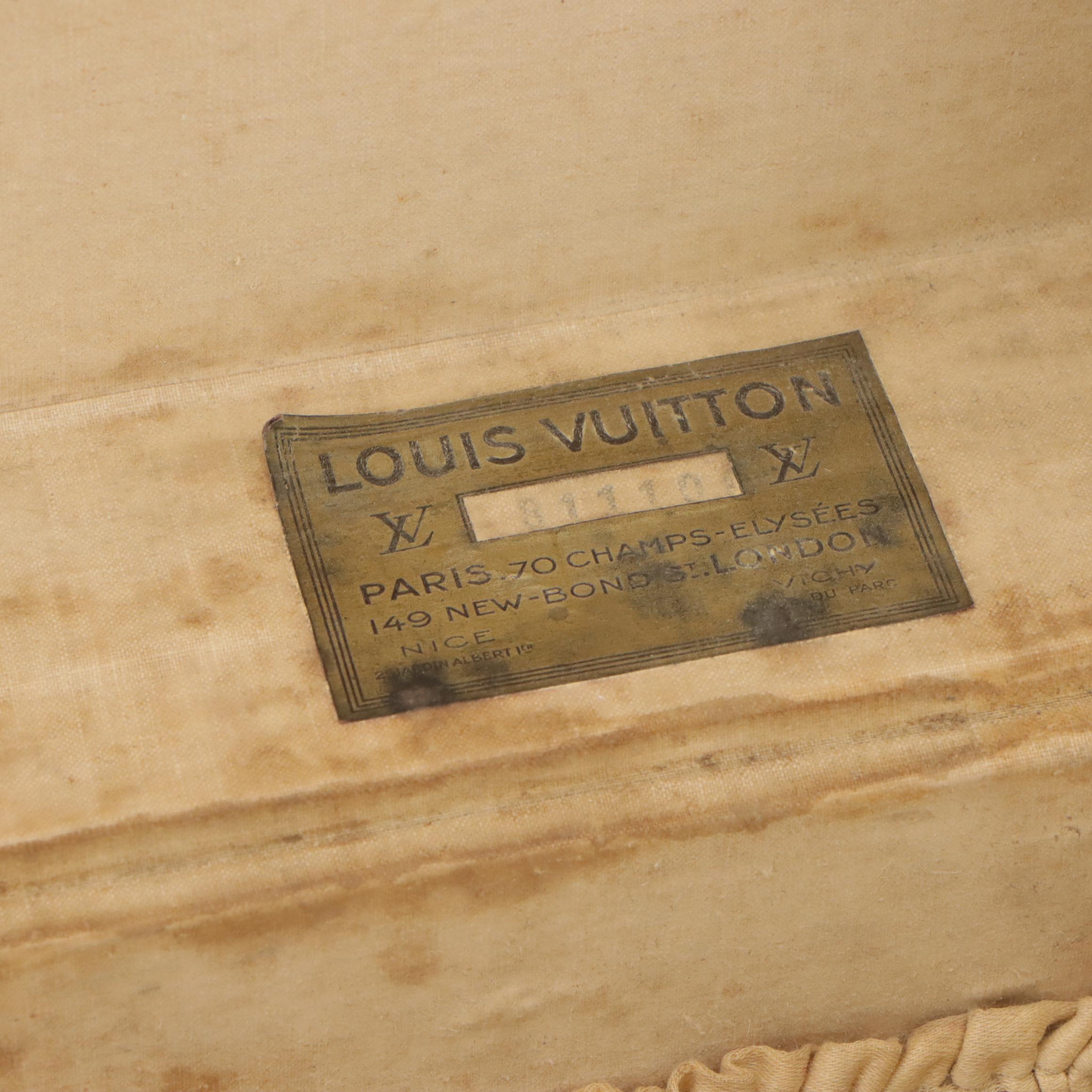 Louis Vuitton Suitcase/Cabin Trunk in Monogram Canvas, Mid-20th Century