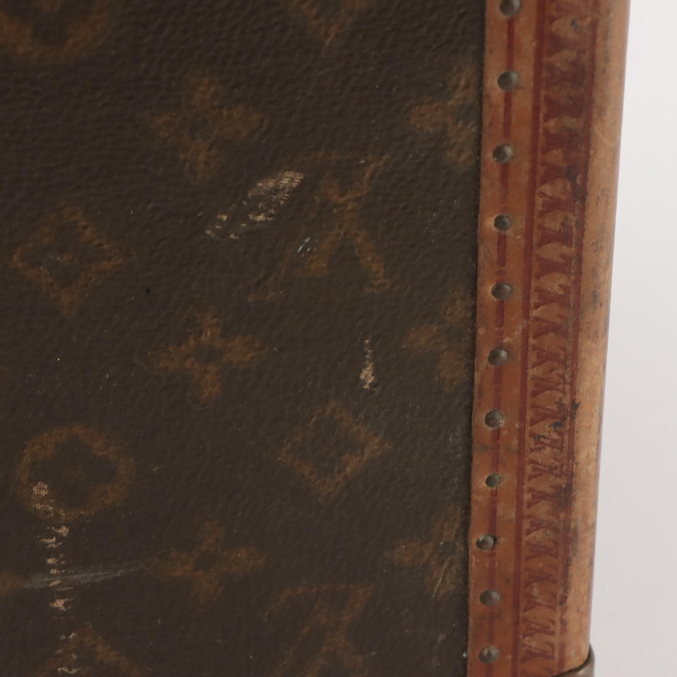 Louis Vuitton Suitcase/Cabin Trunk in Monogram Canvas, Mid-20th Century