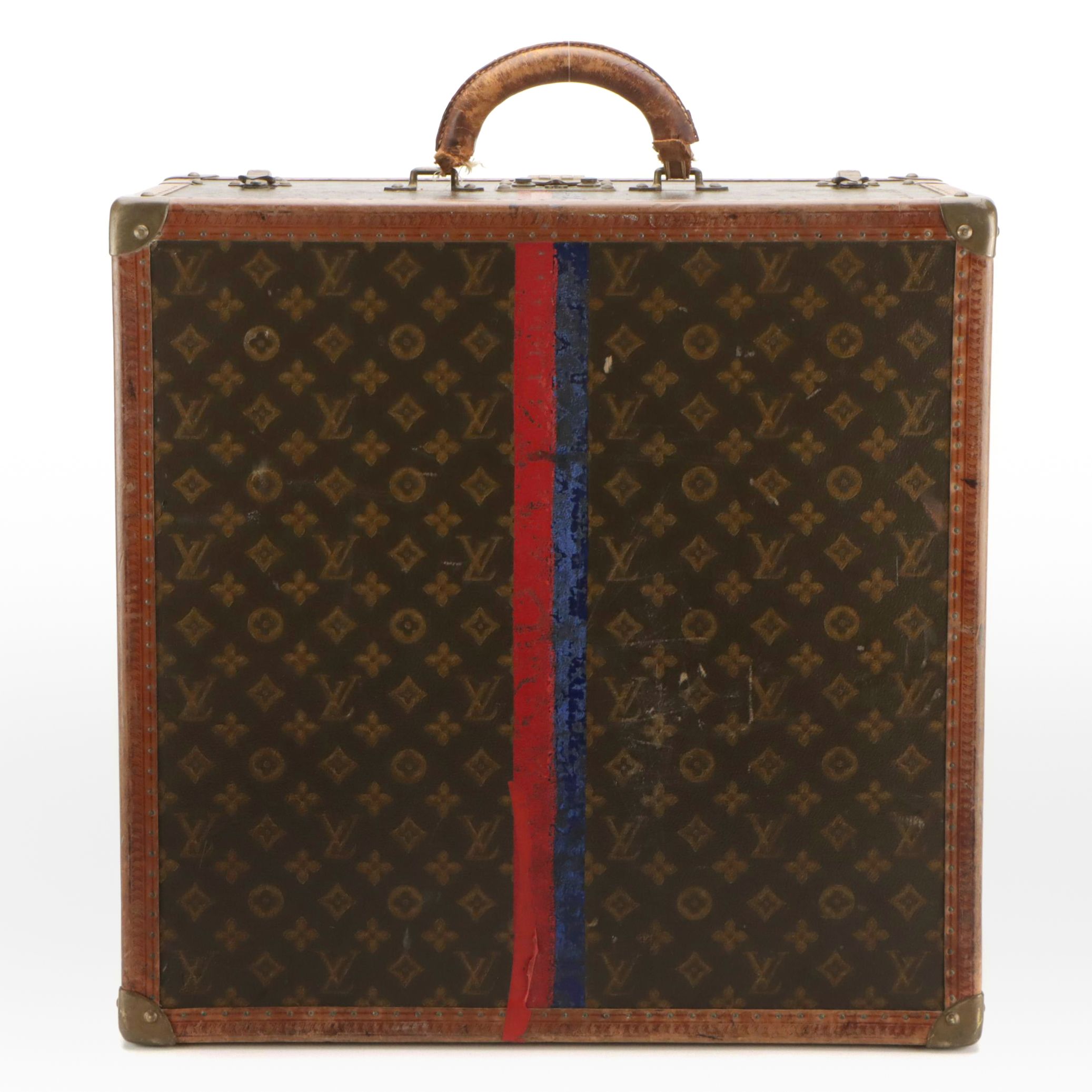 Louis Vuitton Suitcase/Cabin Trunk in Monogram Canvas, Mid-20th Century