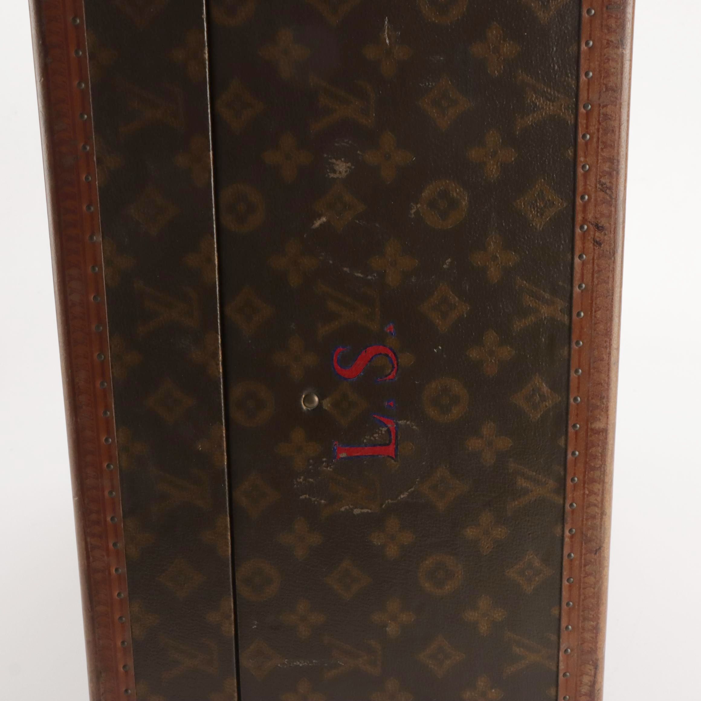 Louis Vuitton Suitcase/Cabin Trunk in Monogram Canvas, Mid-20th Century
