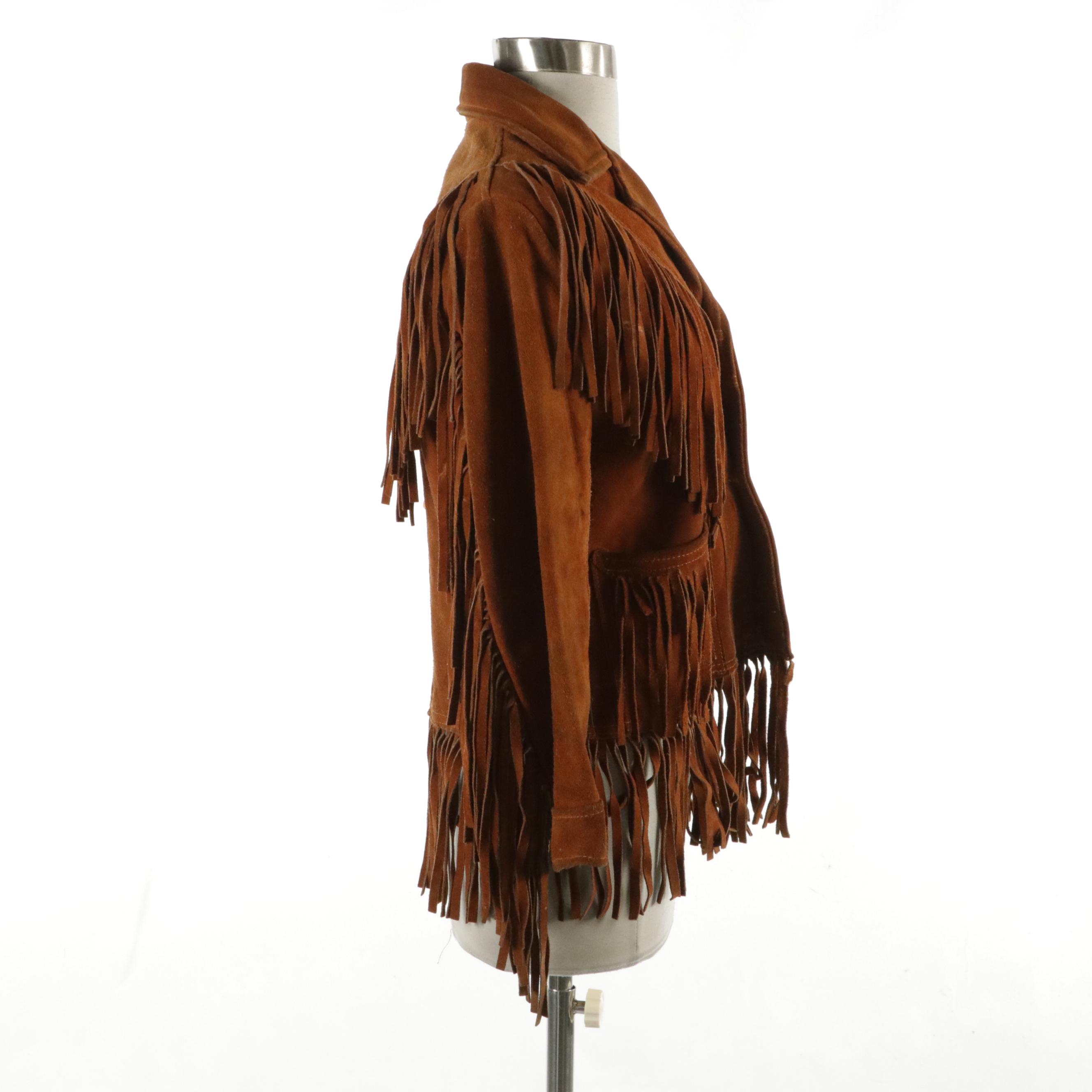 Vazquez Fringed Suede Jacket