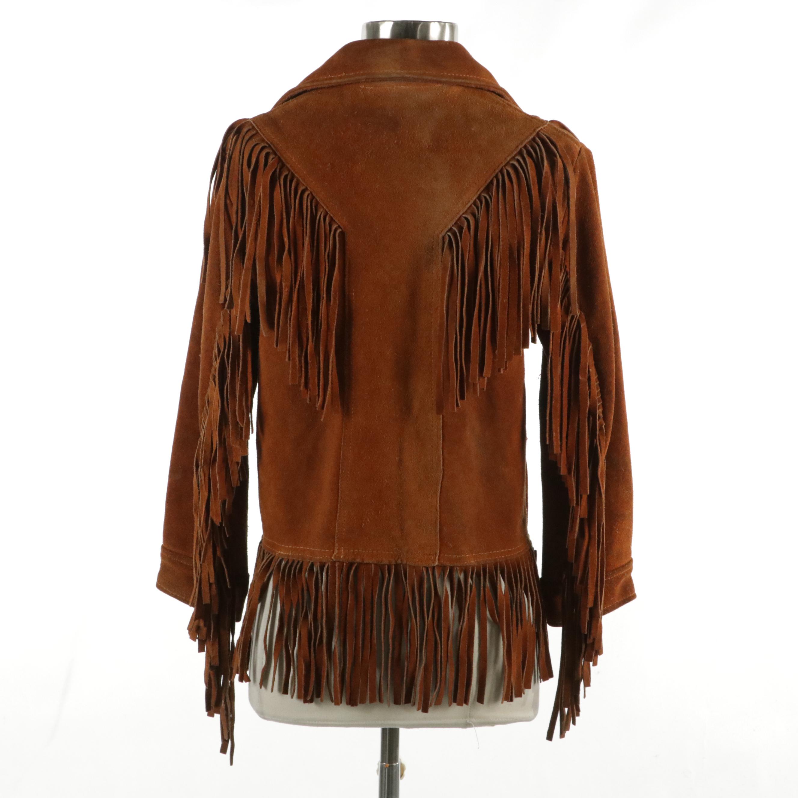 Vazquez Fringed Suede Jacket