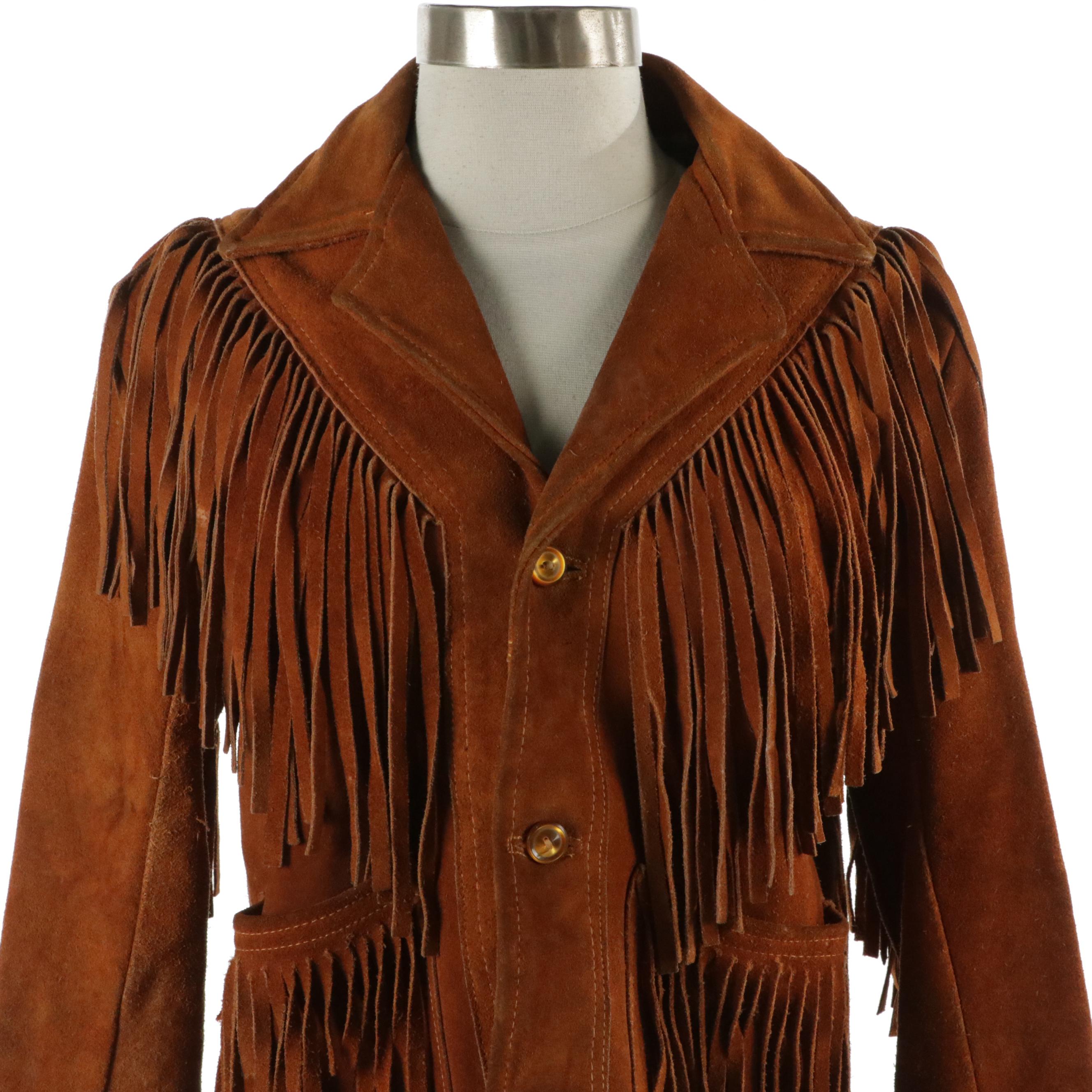 Vazquez Fringed Suede Jacket