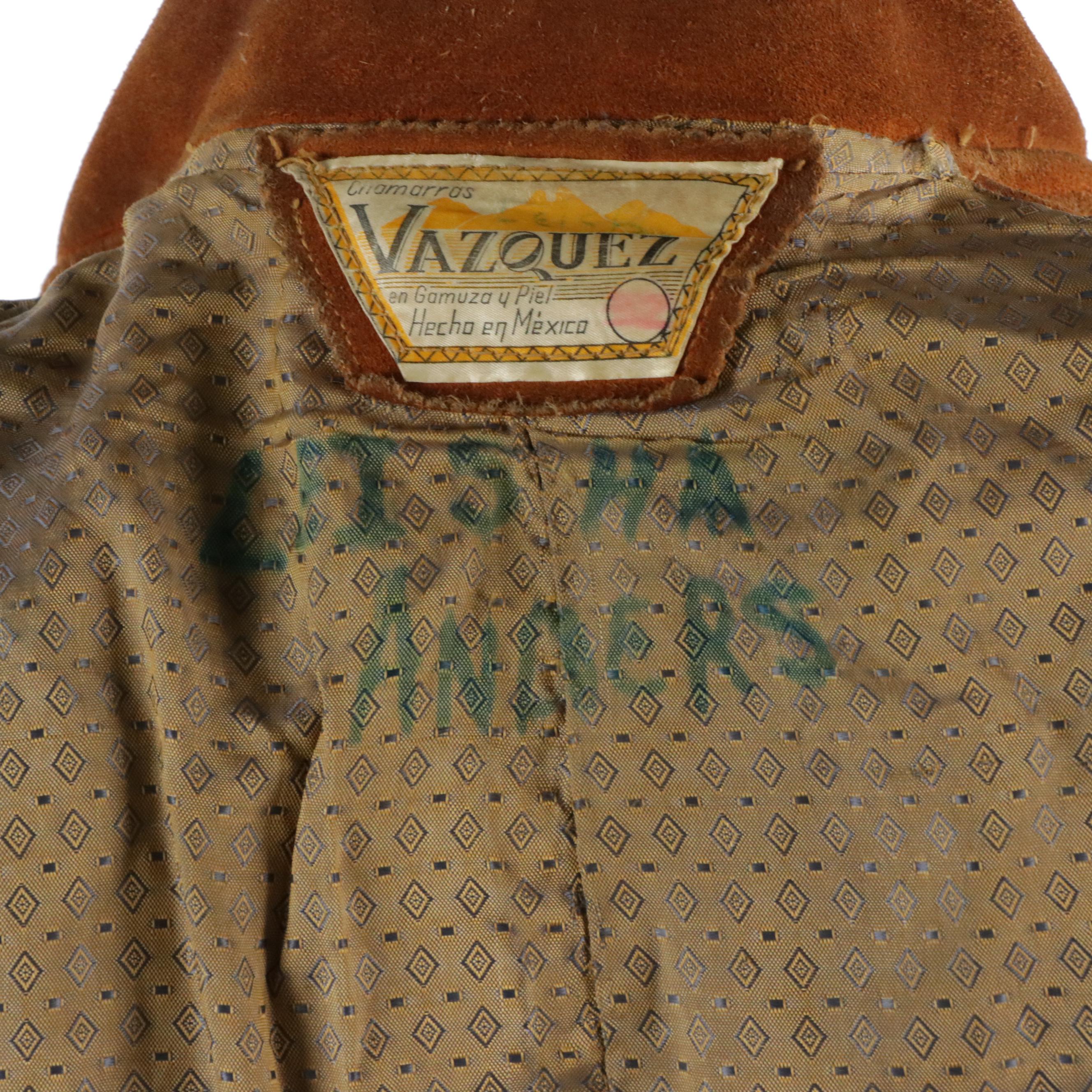 Vazquez Fringed Suede Jacket