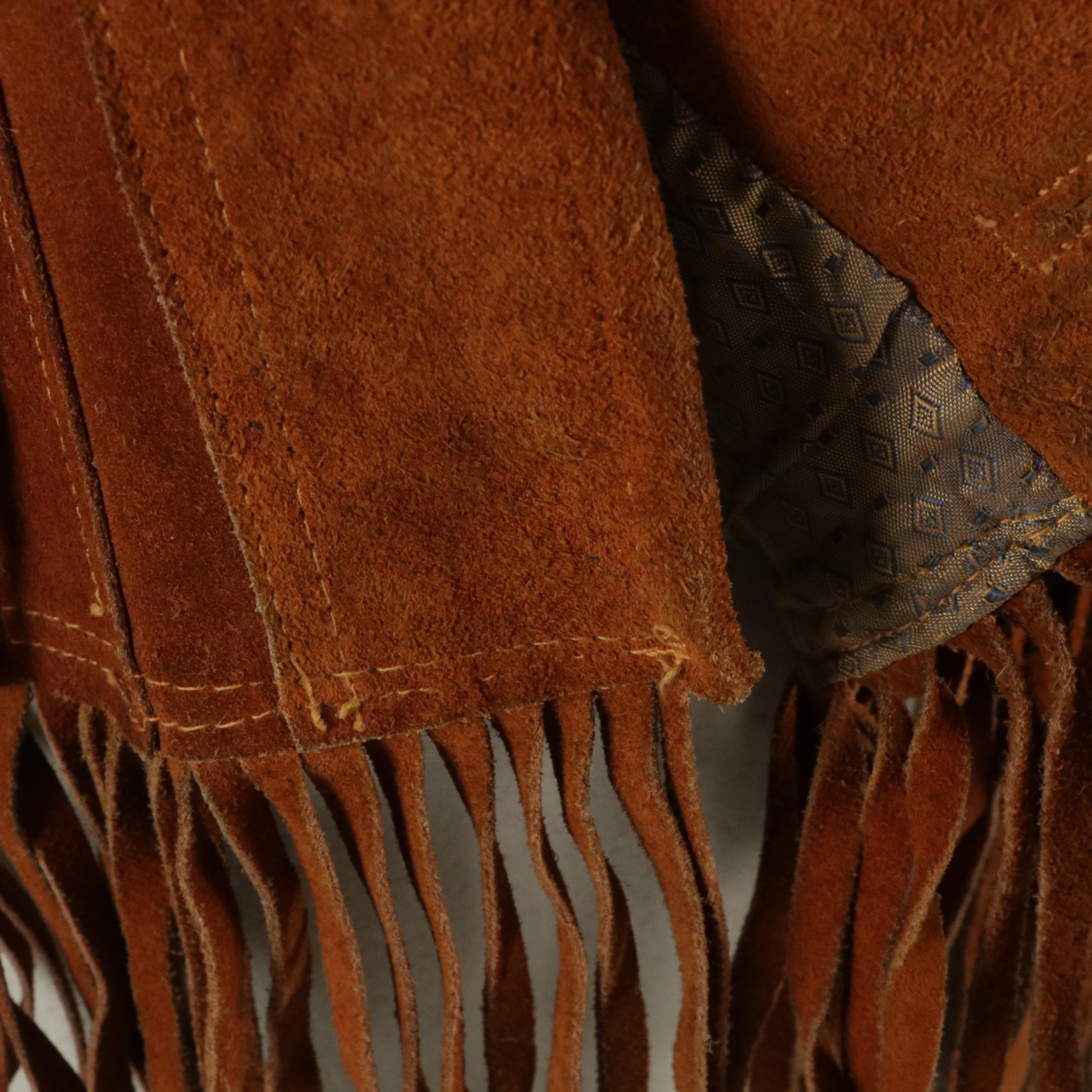 Vazquez Fringed Suede Jacket