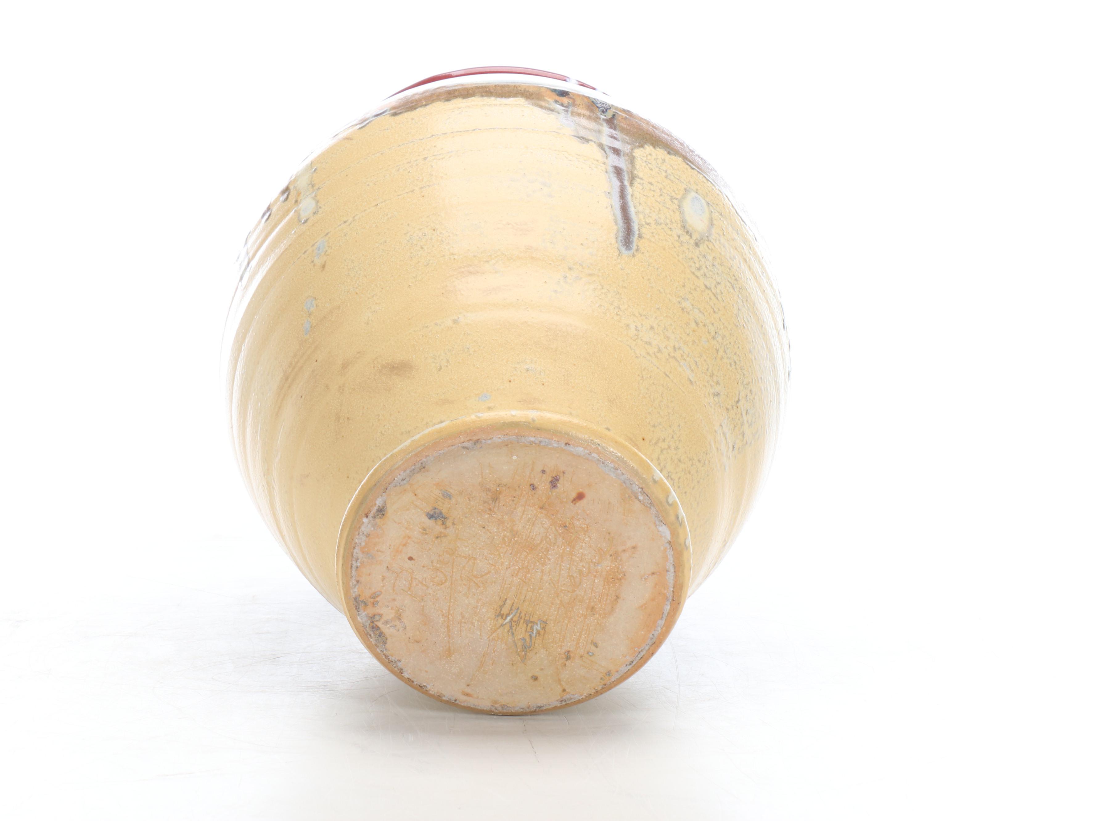 Pigeon River Pottery Planter Signed "Tim Kerns"