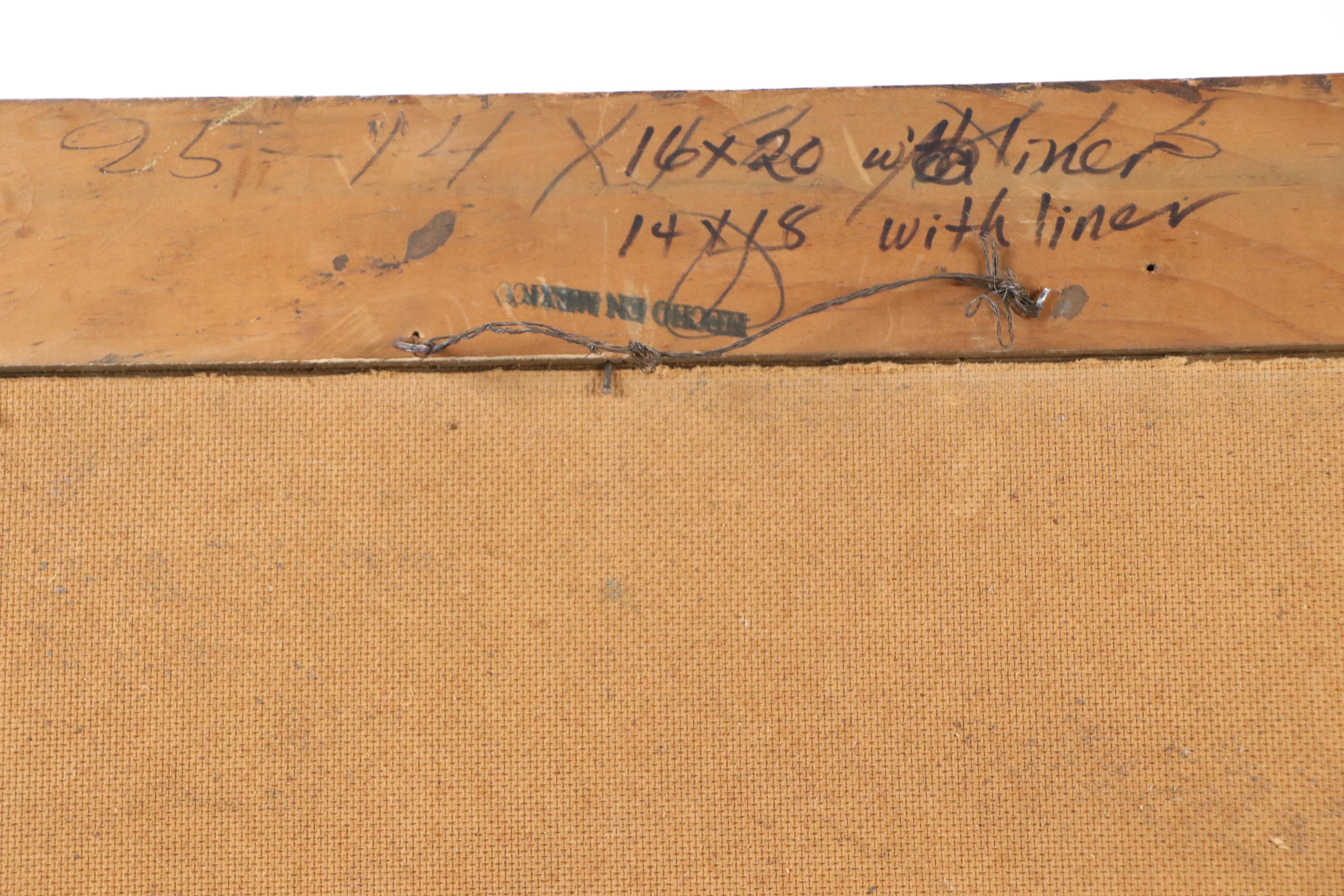 Paul Tondreau Oil Painting of French Provincial House, Circa 1940