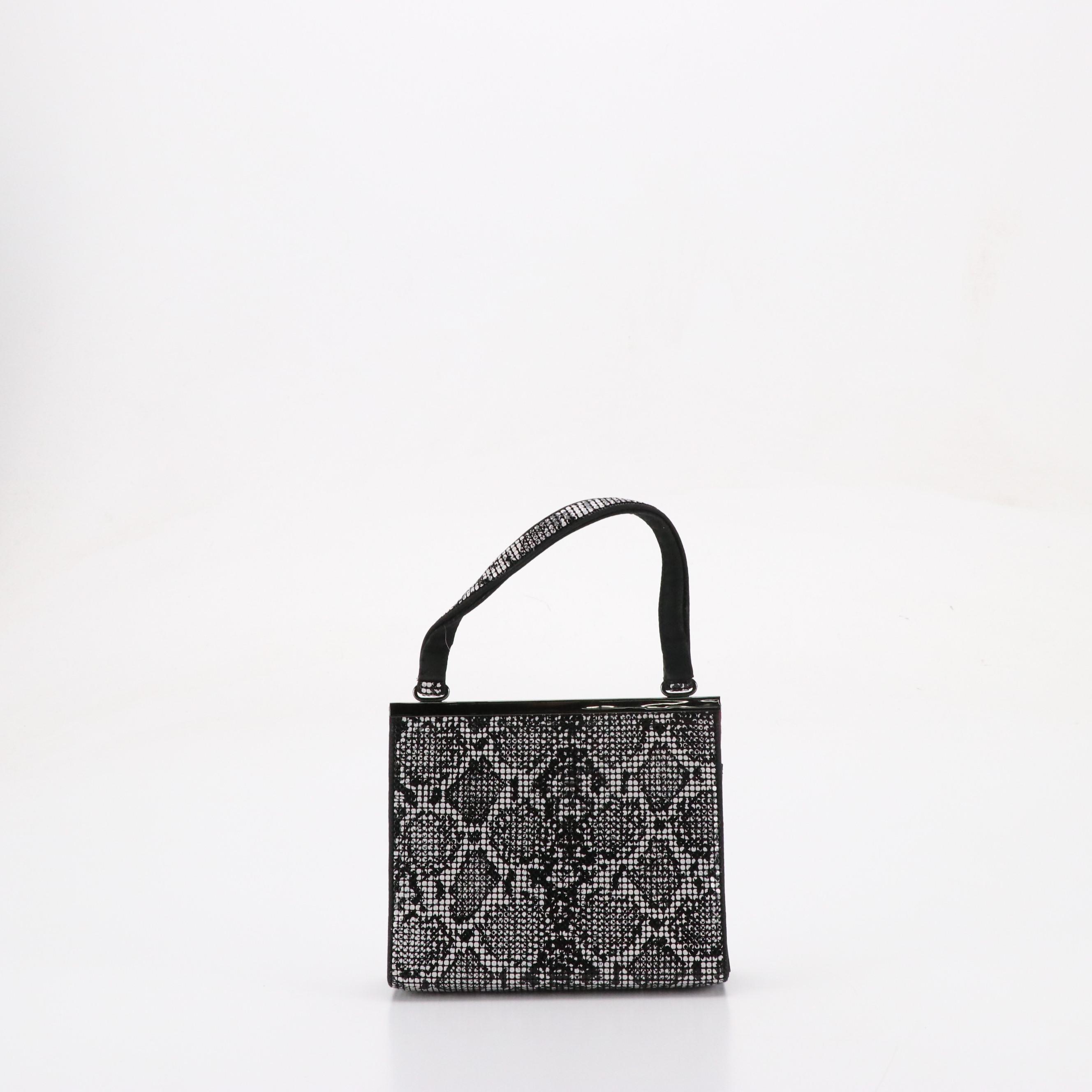 Whiting & Davis Metal Mesh Evening Zip Wristlets, Mini Bags and Pouches